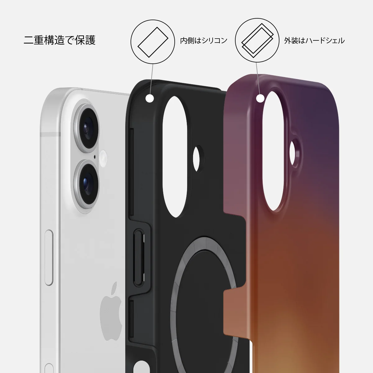 October - iPhone 16 Plus ケース