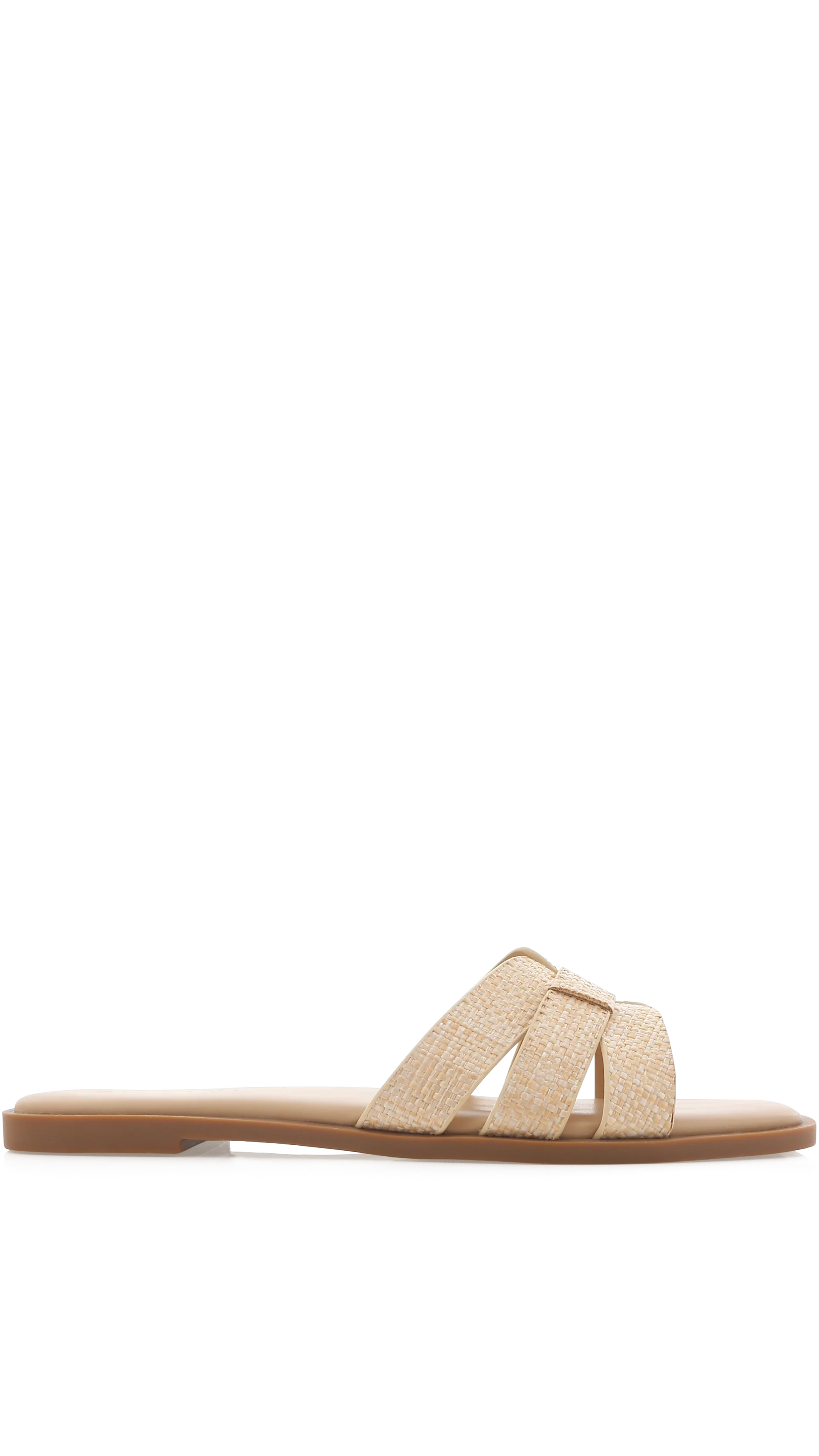 Gretal Slide - Natural Raffia - luluinthesky
