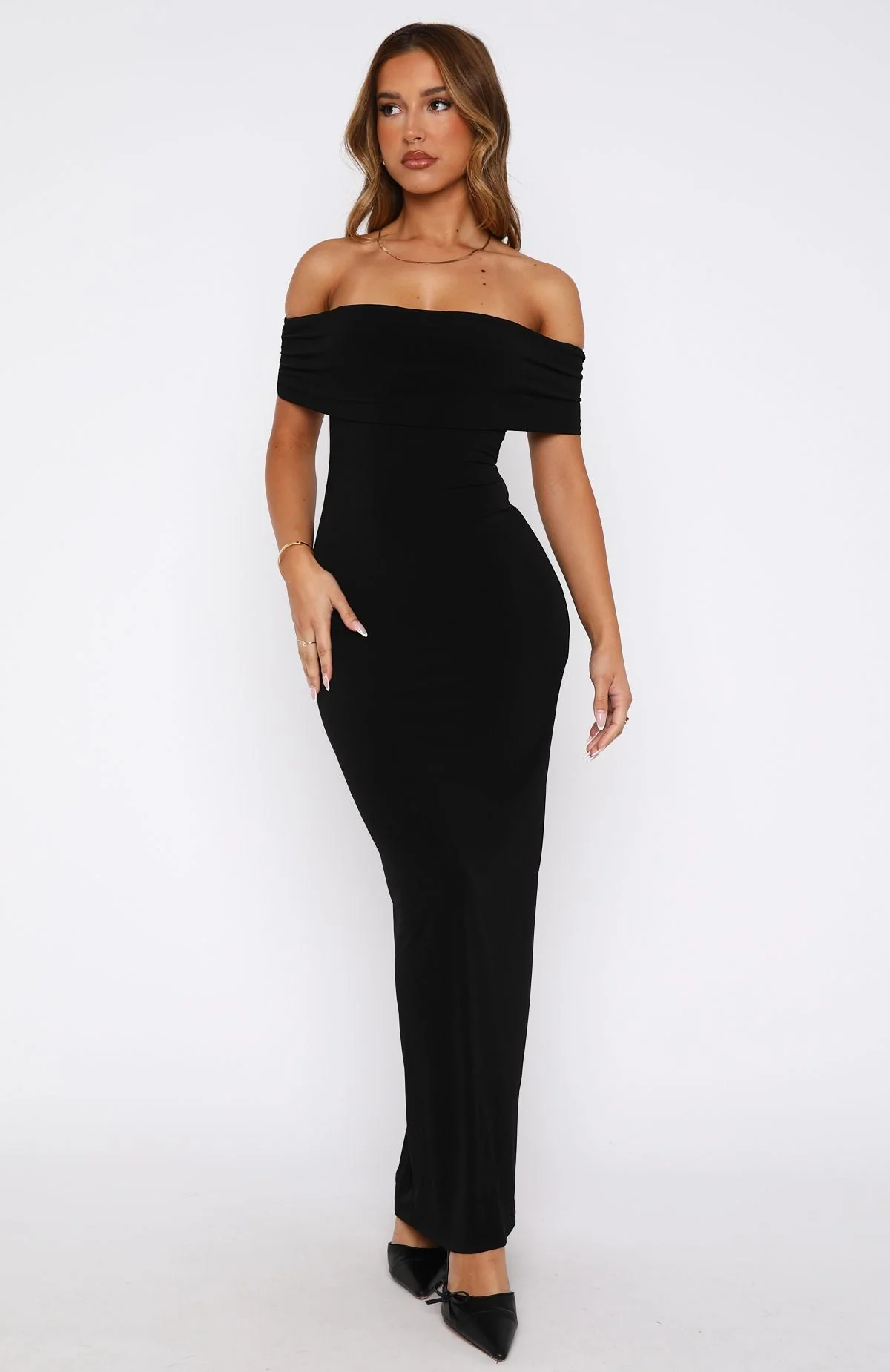 Truth Over Lies Maxi Dress Black