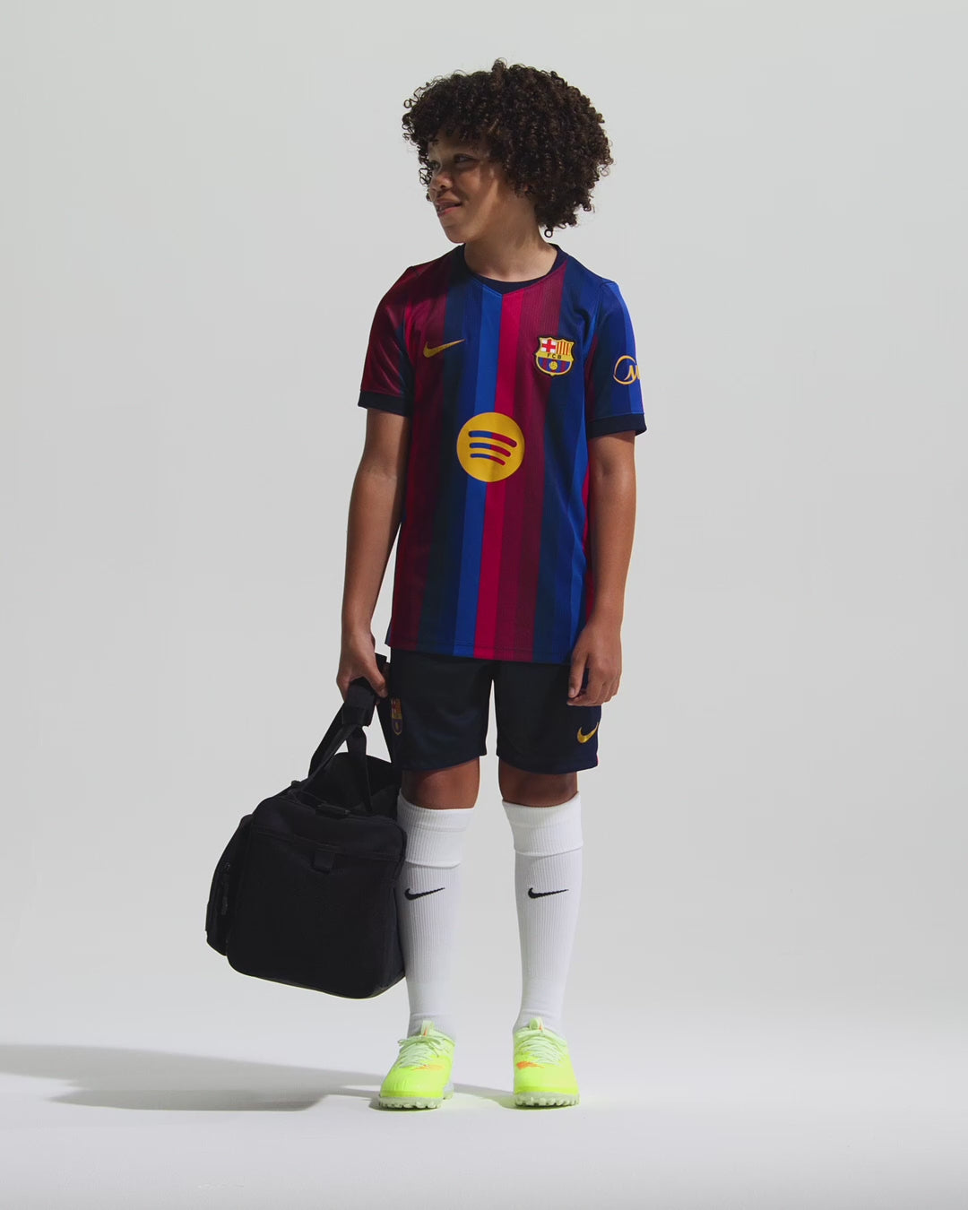 NIKE Barcelona 26/27 Home Jr B Replica Jersey Red II1624-683