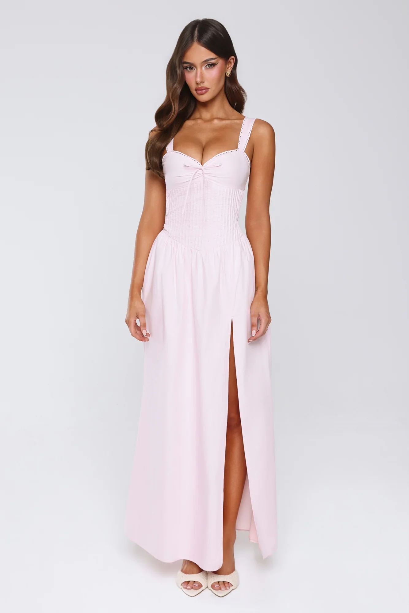 Glow Of Serenity Maxi Dress Pink