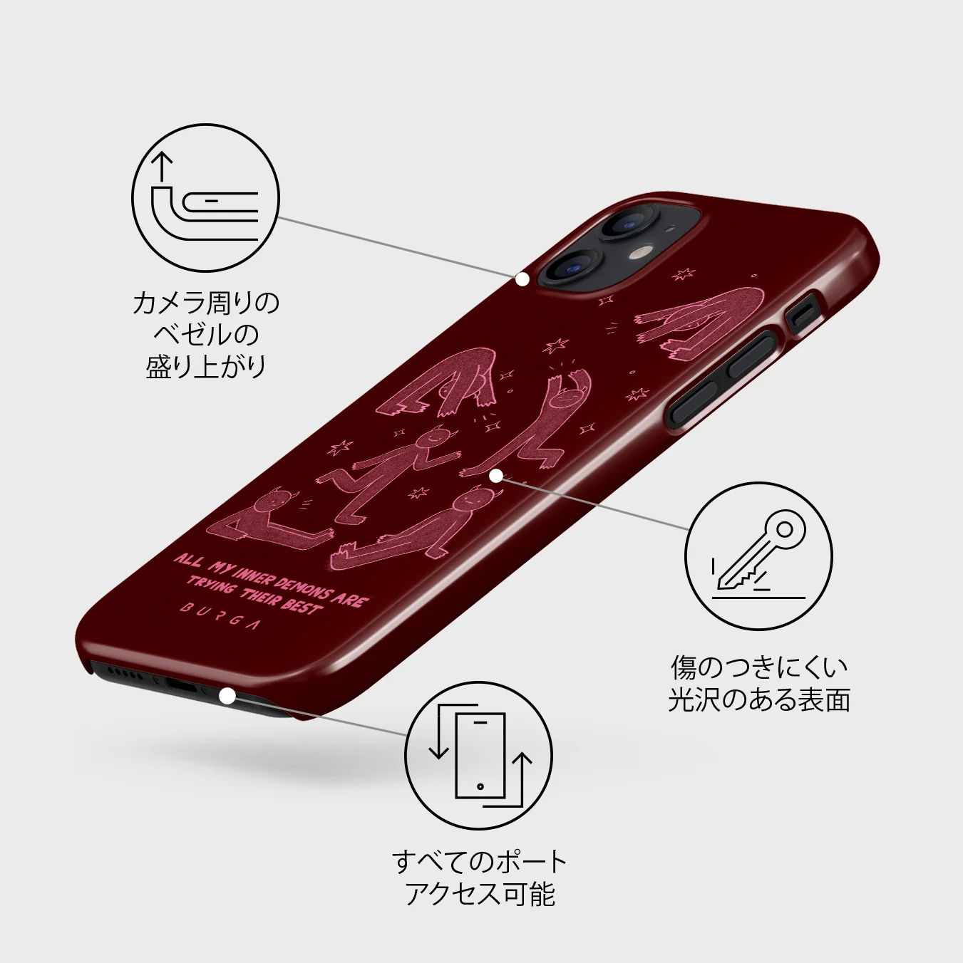 Inner Demons - iPhone 12 Mini ケース