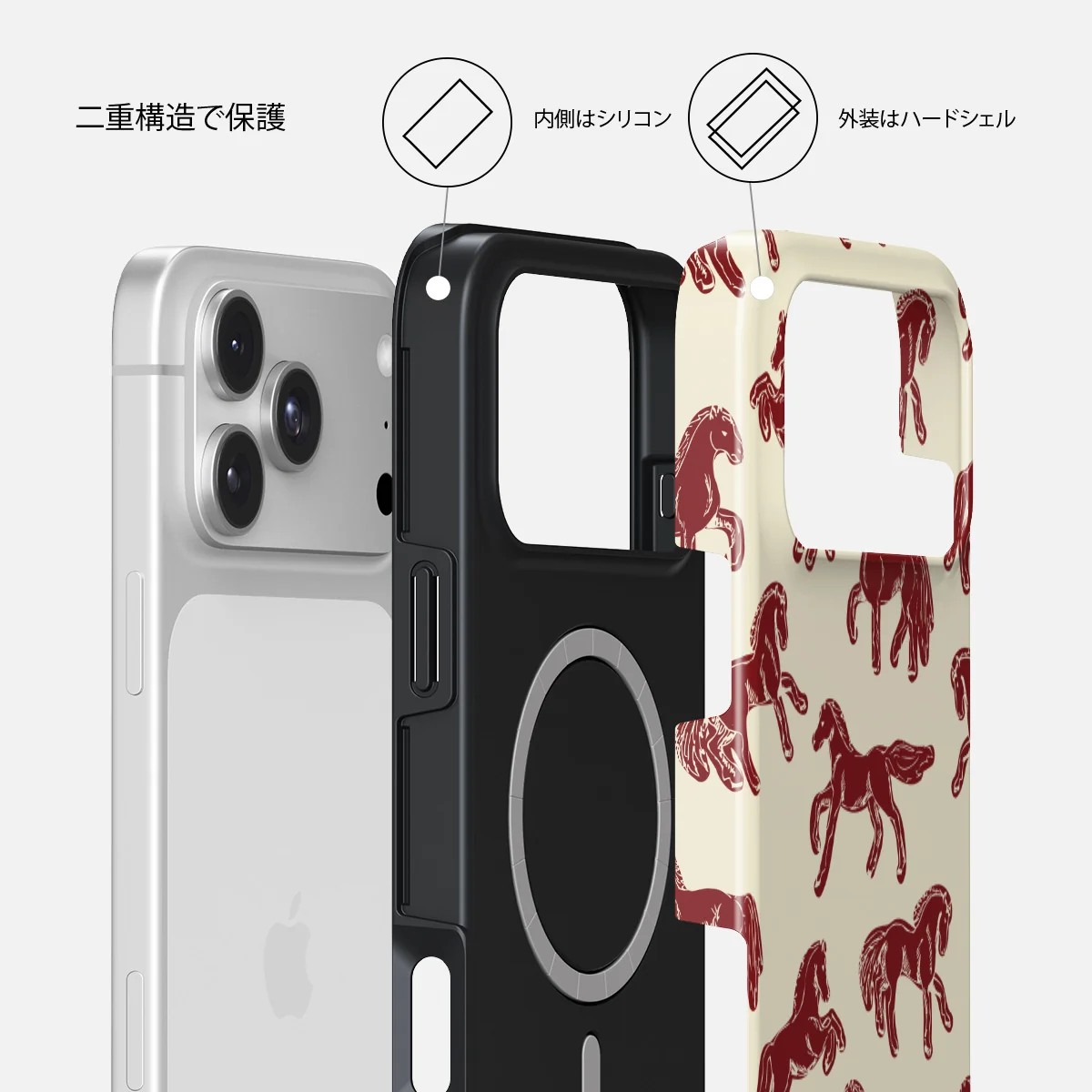 Mustang - iPhone 18 Pro ケース