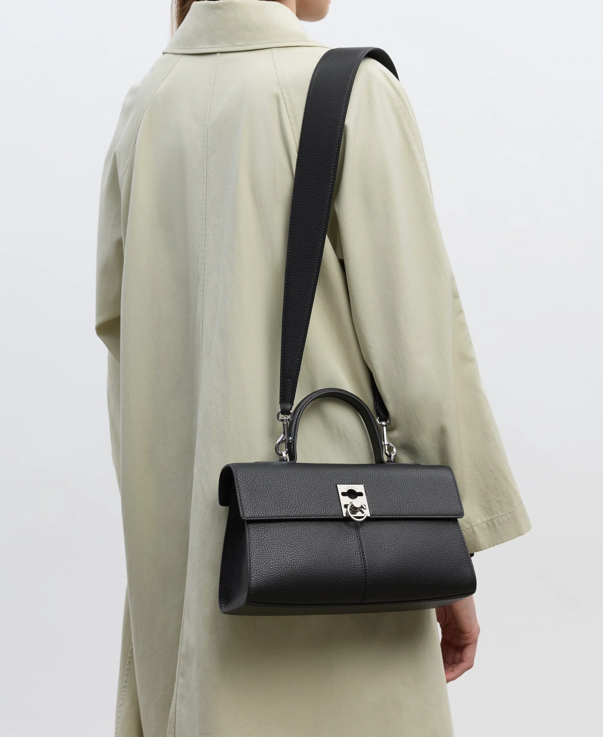 Wide Shoulder Strap - Black(Texture)