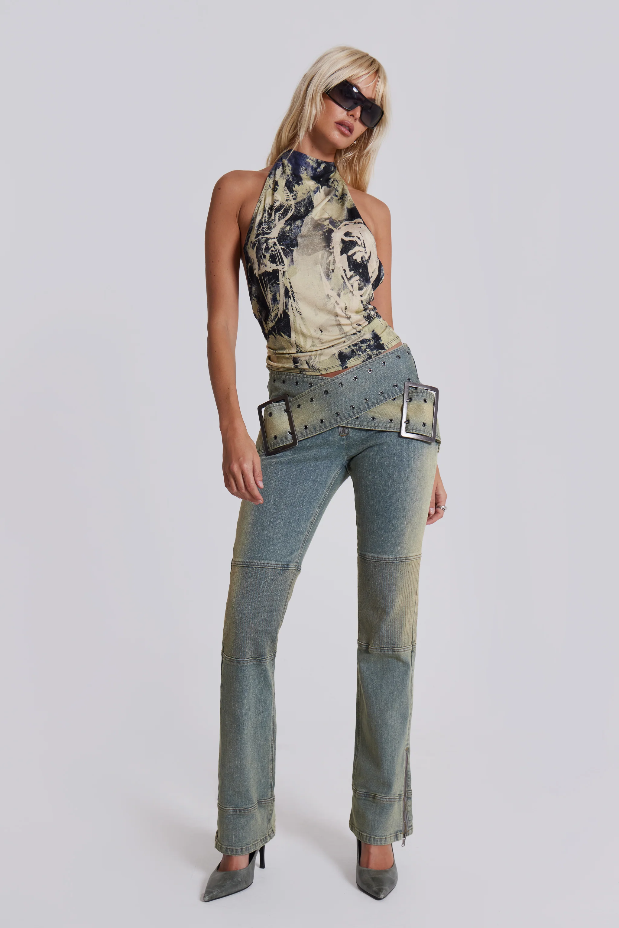 Vision Backless Halter Top