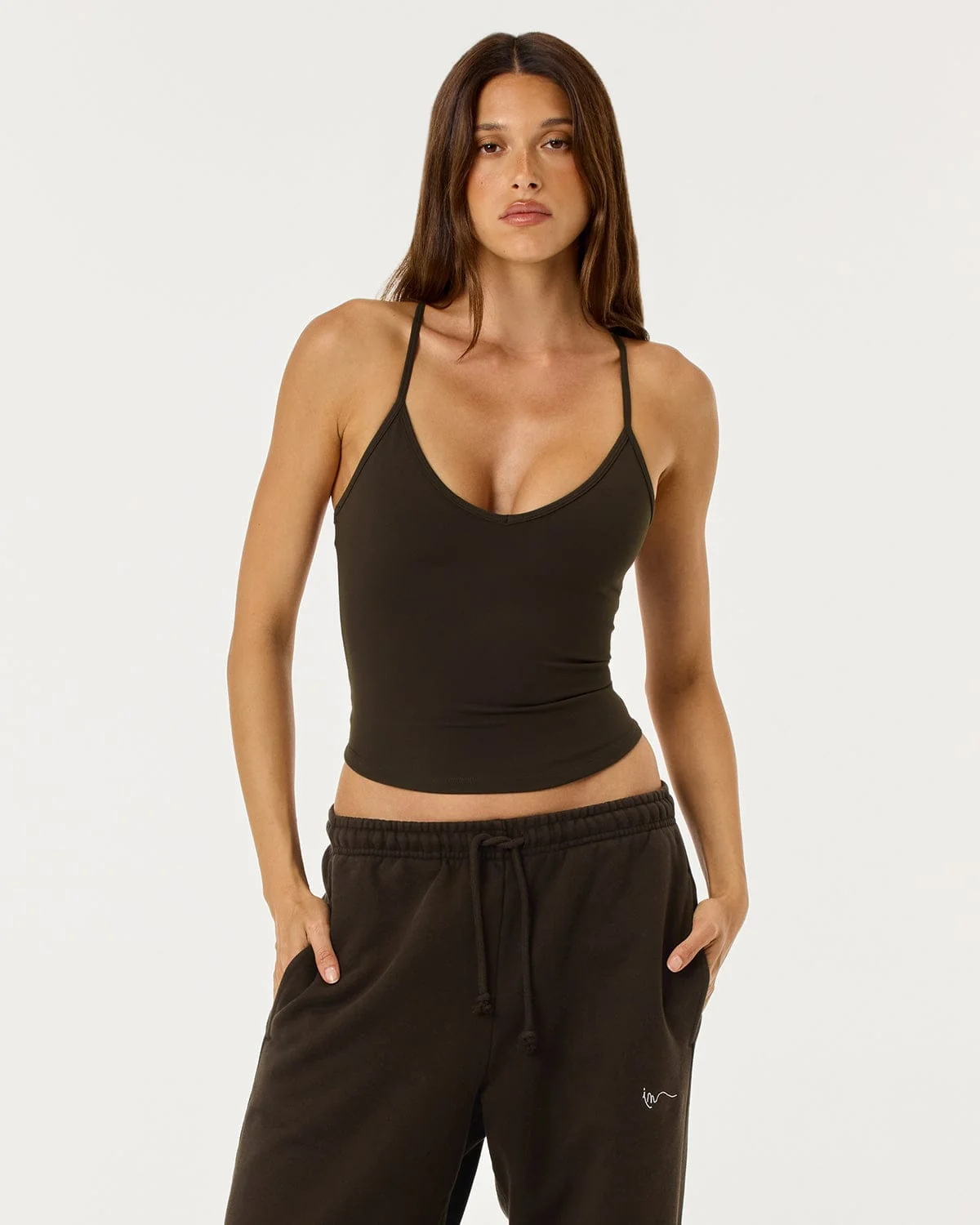 Form Leisure Tank | Dark Chocolate