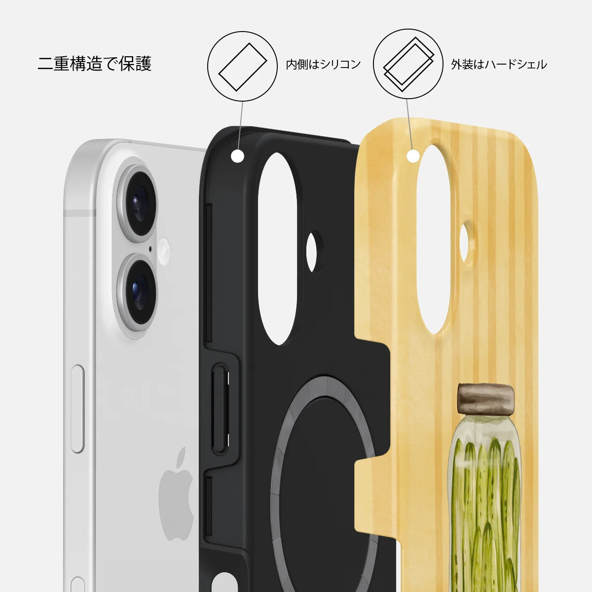 Pickled - iPhone 16 Plus ケース