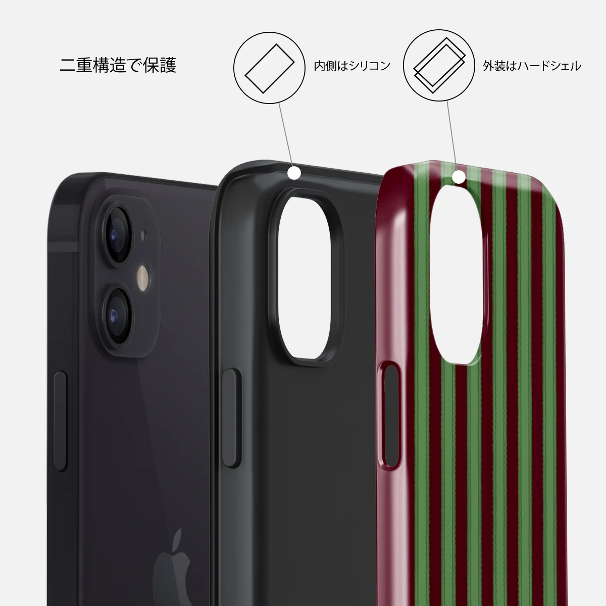 Peppermint - iPhone 12 ケース