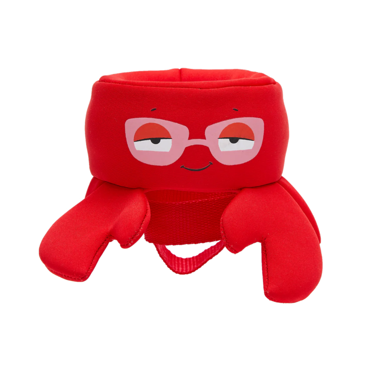 Crab Me A Drink Plush Enrichment Dog Toy