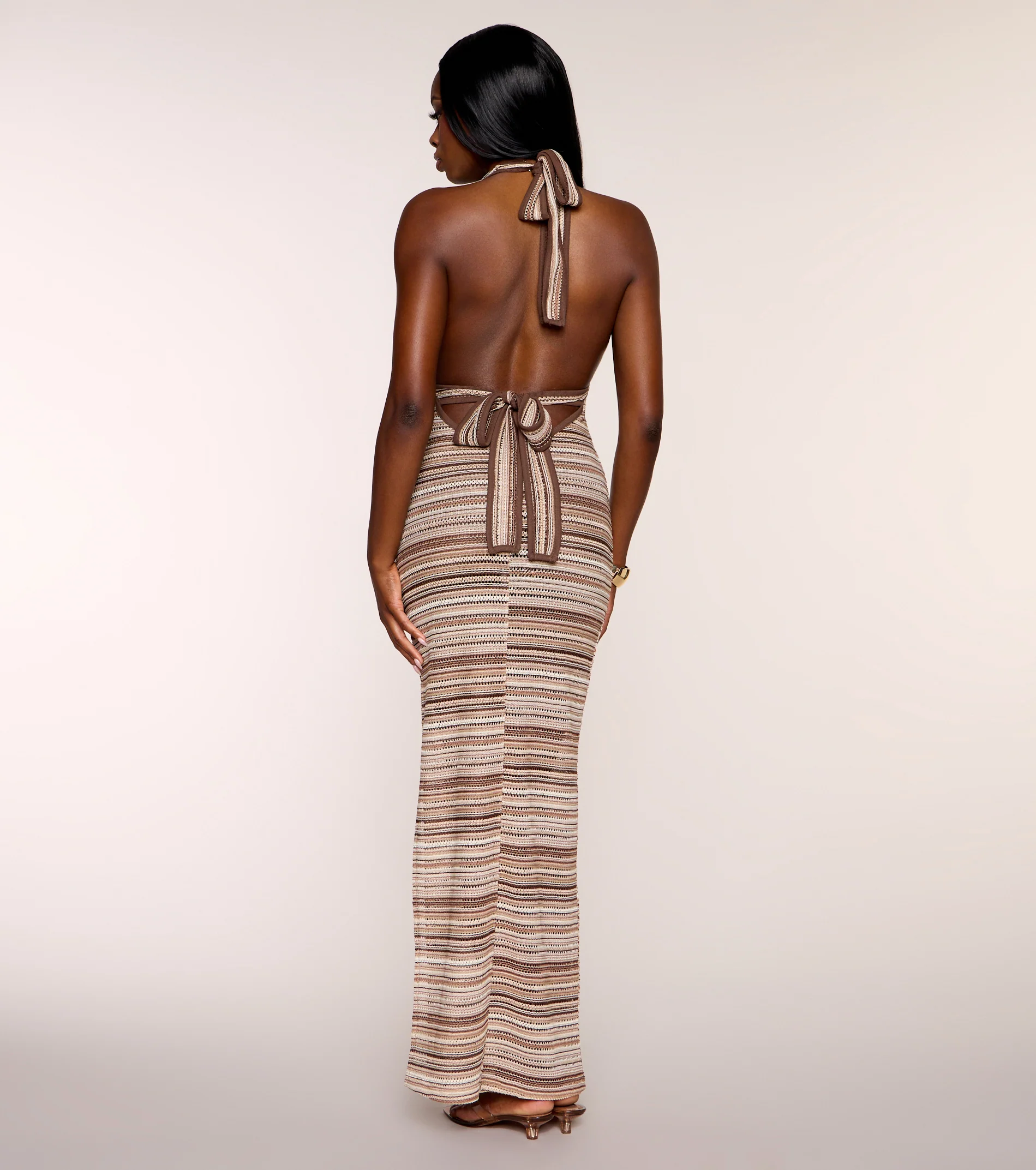 Coast To Cocktails Striped Maxi Dress
