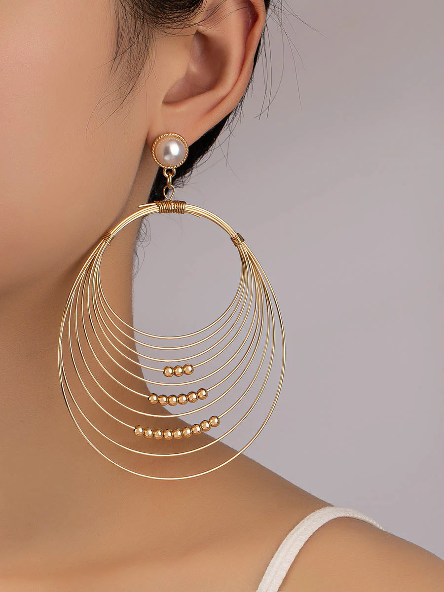 Irregularity Geometric Earrings Accessories
