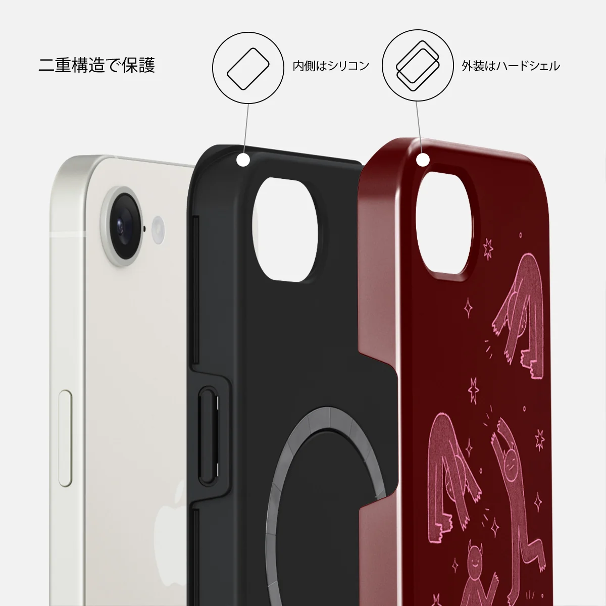 Inner Demons - iPhone 17e ケース