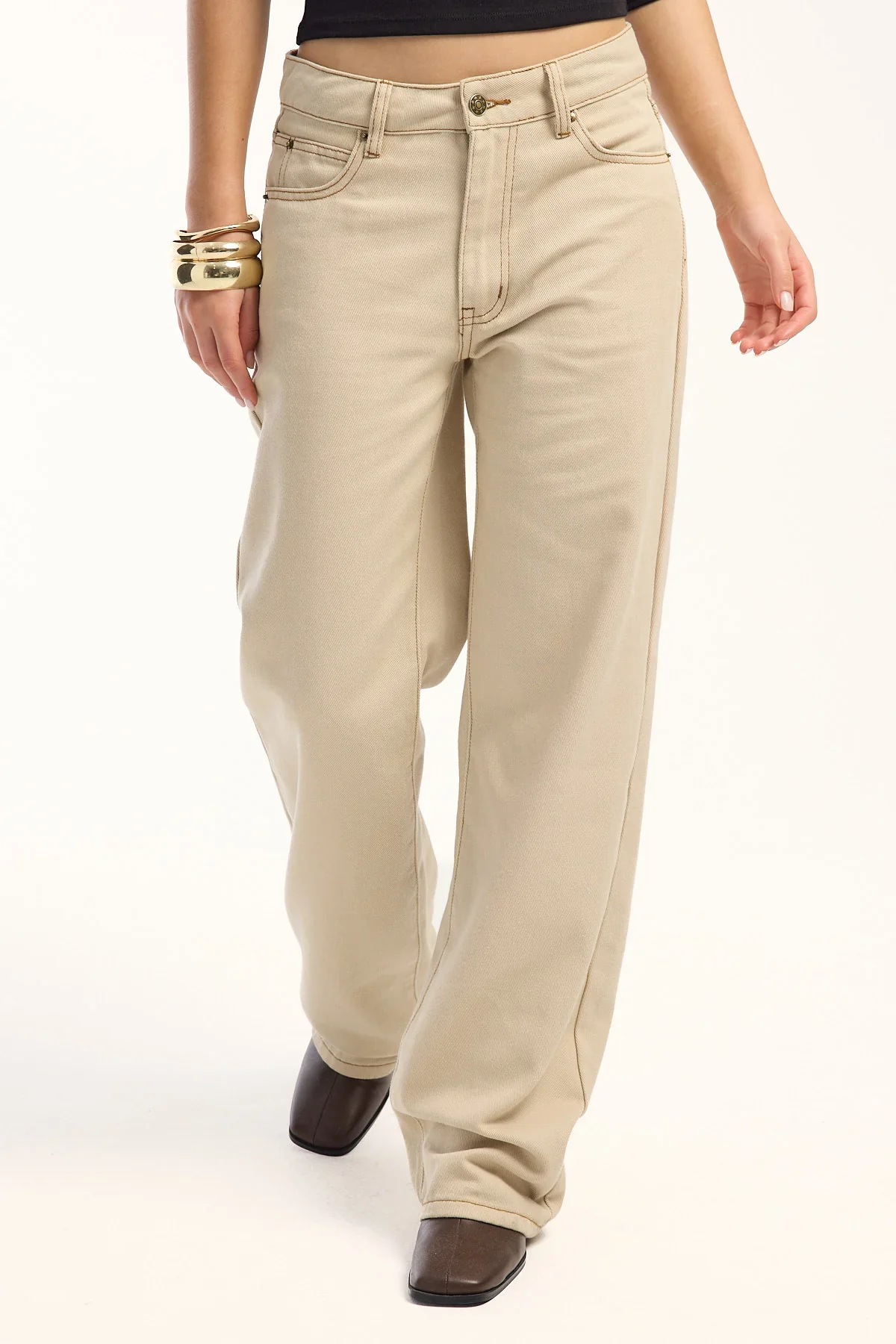 Lioness Top Model Jean Taupe