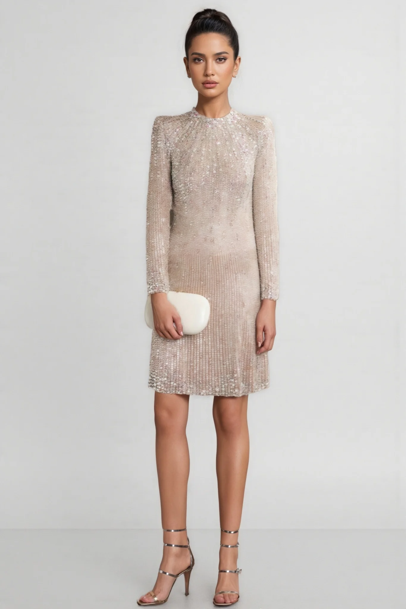 Eclipsk Crystal Crunch Paris Mini Dress