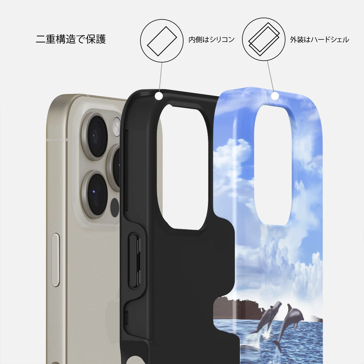 Retro Splash - iPhone 16 Pro Max ケース