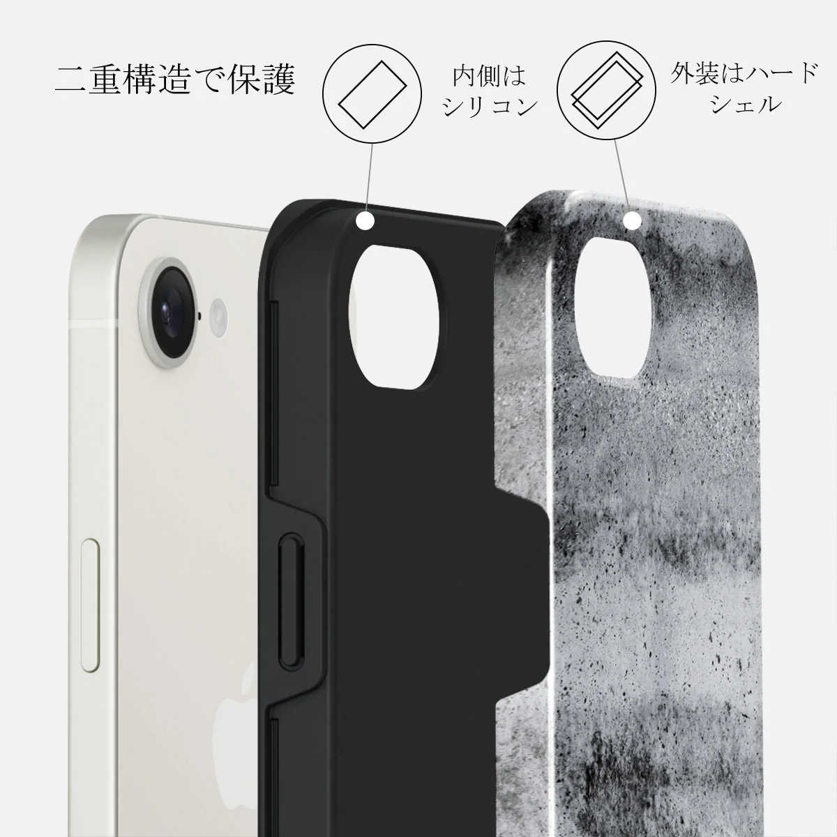 Concrete Jungle - iPhone 16e ケース