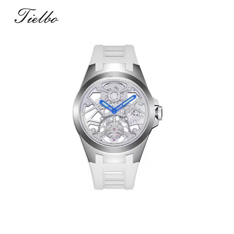 Tianzhou Skeleton Tourbillon Watch – Manual, Sapphire, 44mm T306M