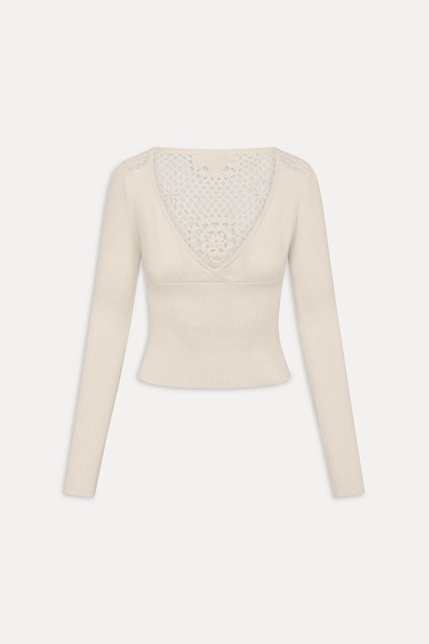 Arlo Crochet Knit Shirt - Bunny