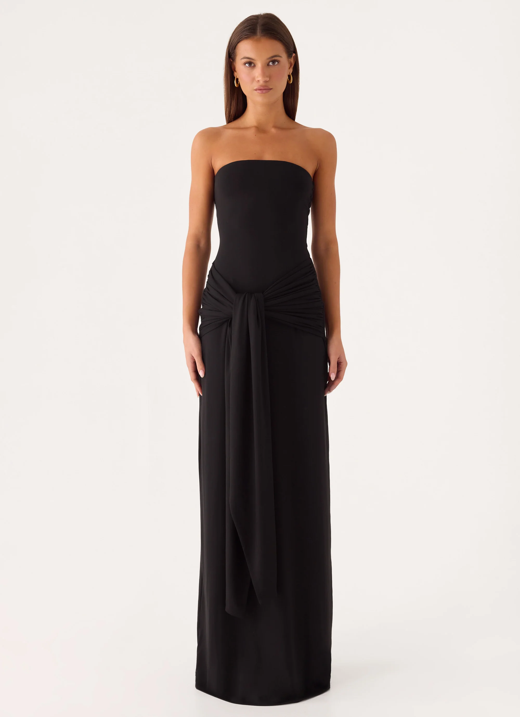 Stole My Heart Maxi Dress - Black