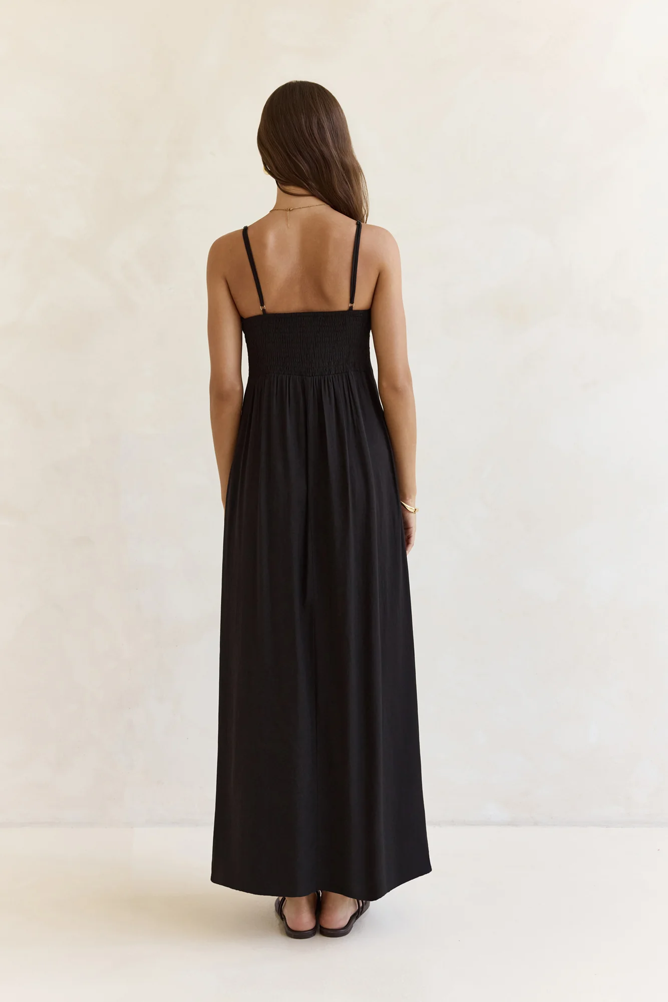 Highrise Skies Maxi Dress Black