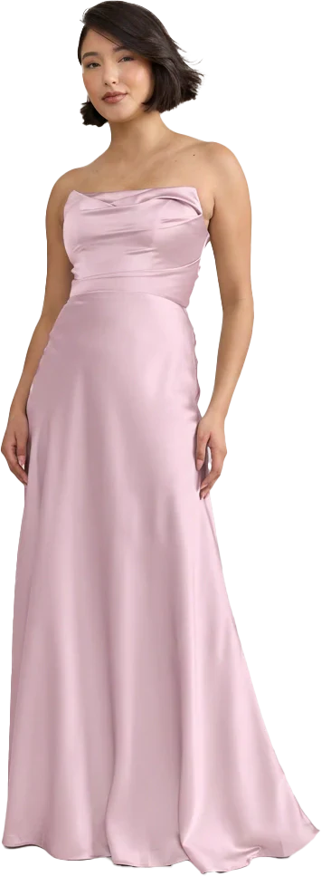 Satin Dress | Ready To Ship | Perfect Pink