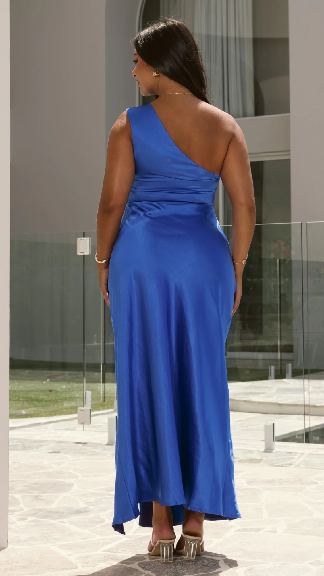 Victoria Maxi Dress - Royal Blue