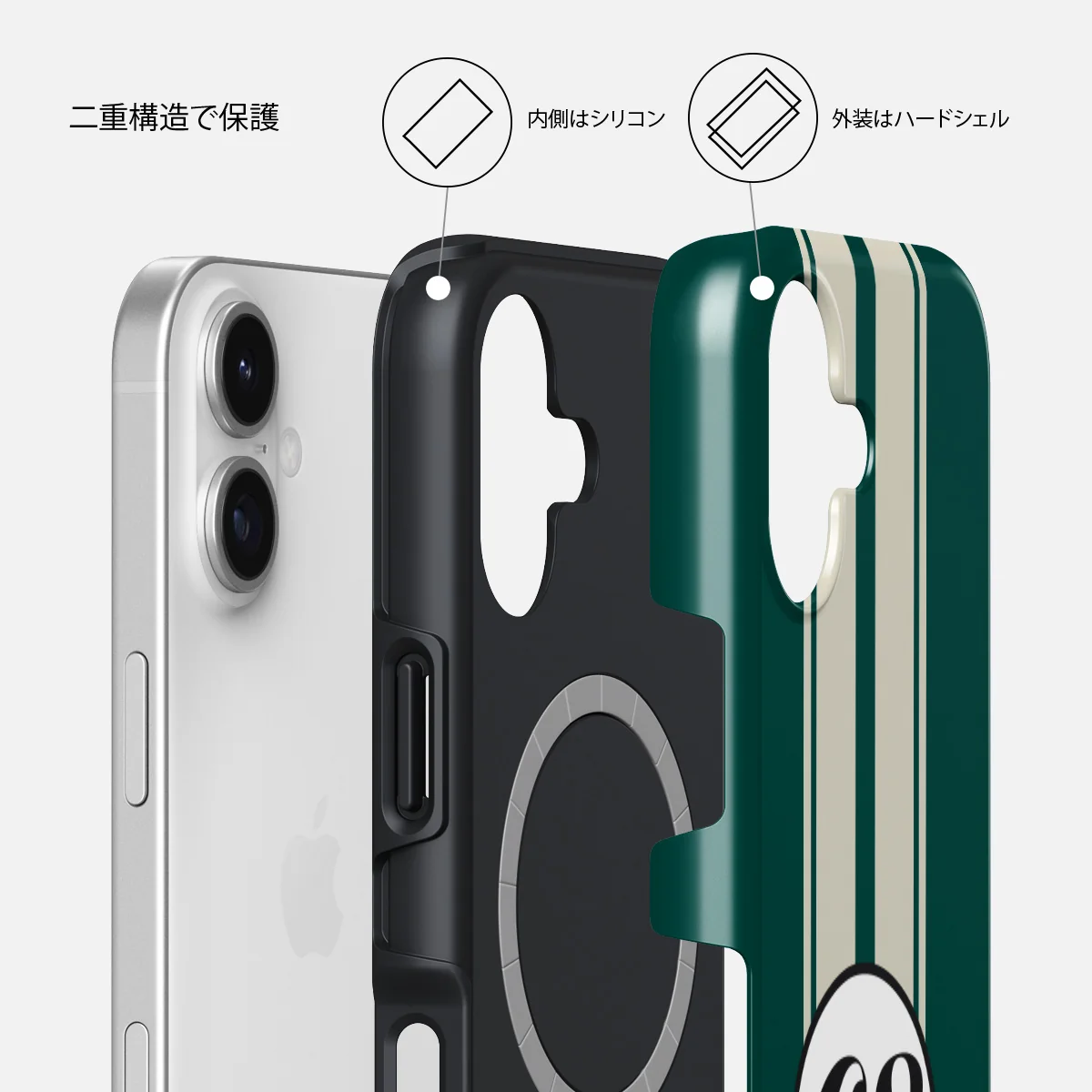 Classic Racing - iPhone 17 ケース