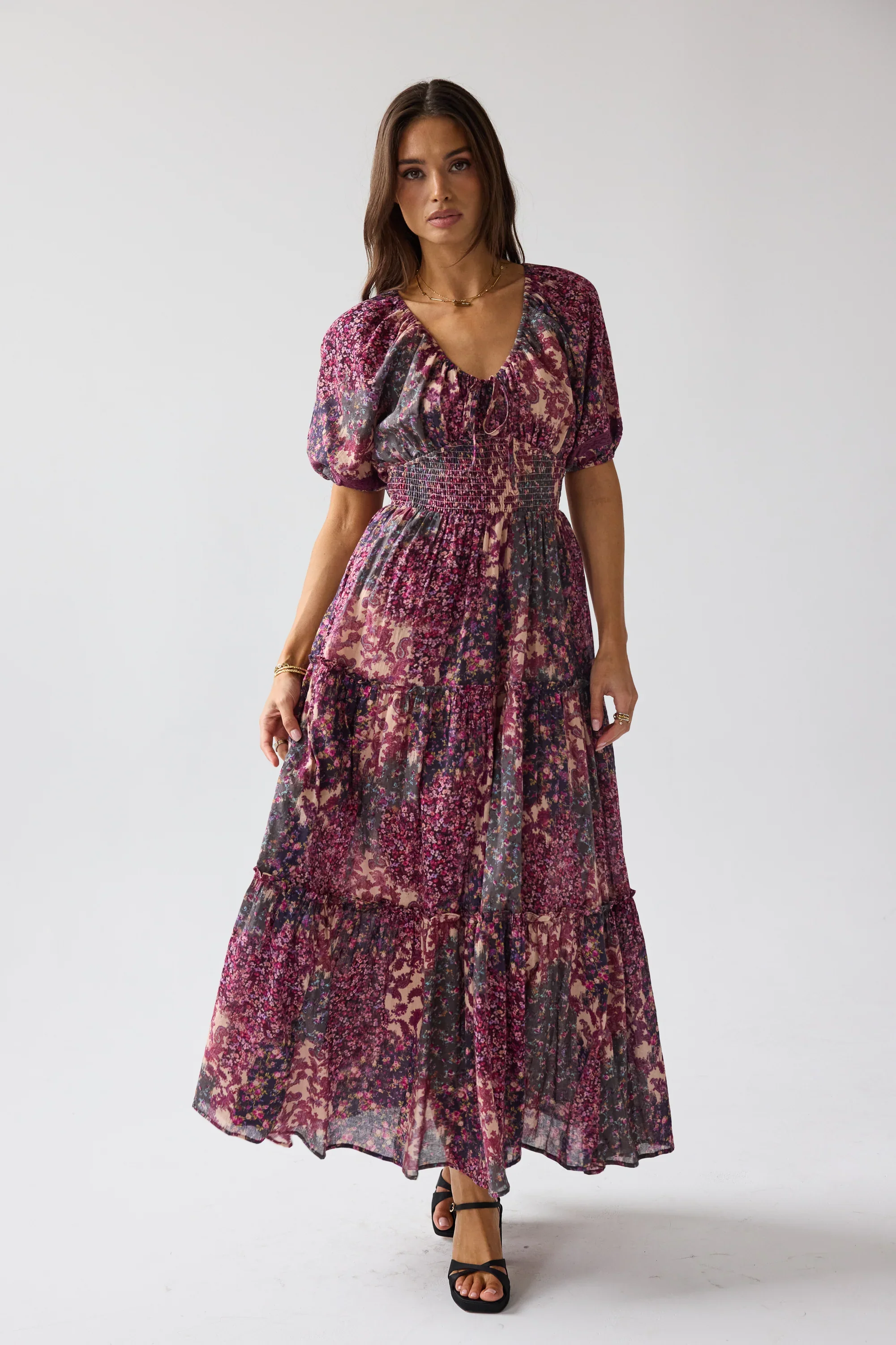 Chloe Floral Maxi Dress