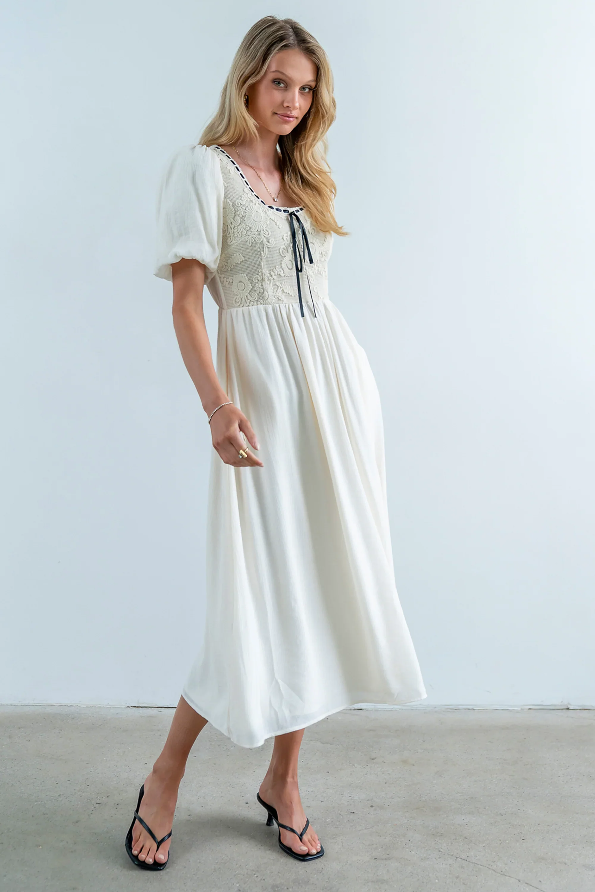 Camryn Embroidered Maxi Dress