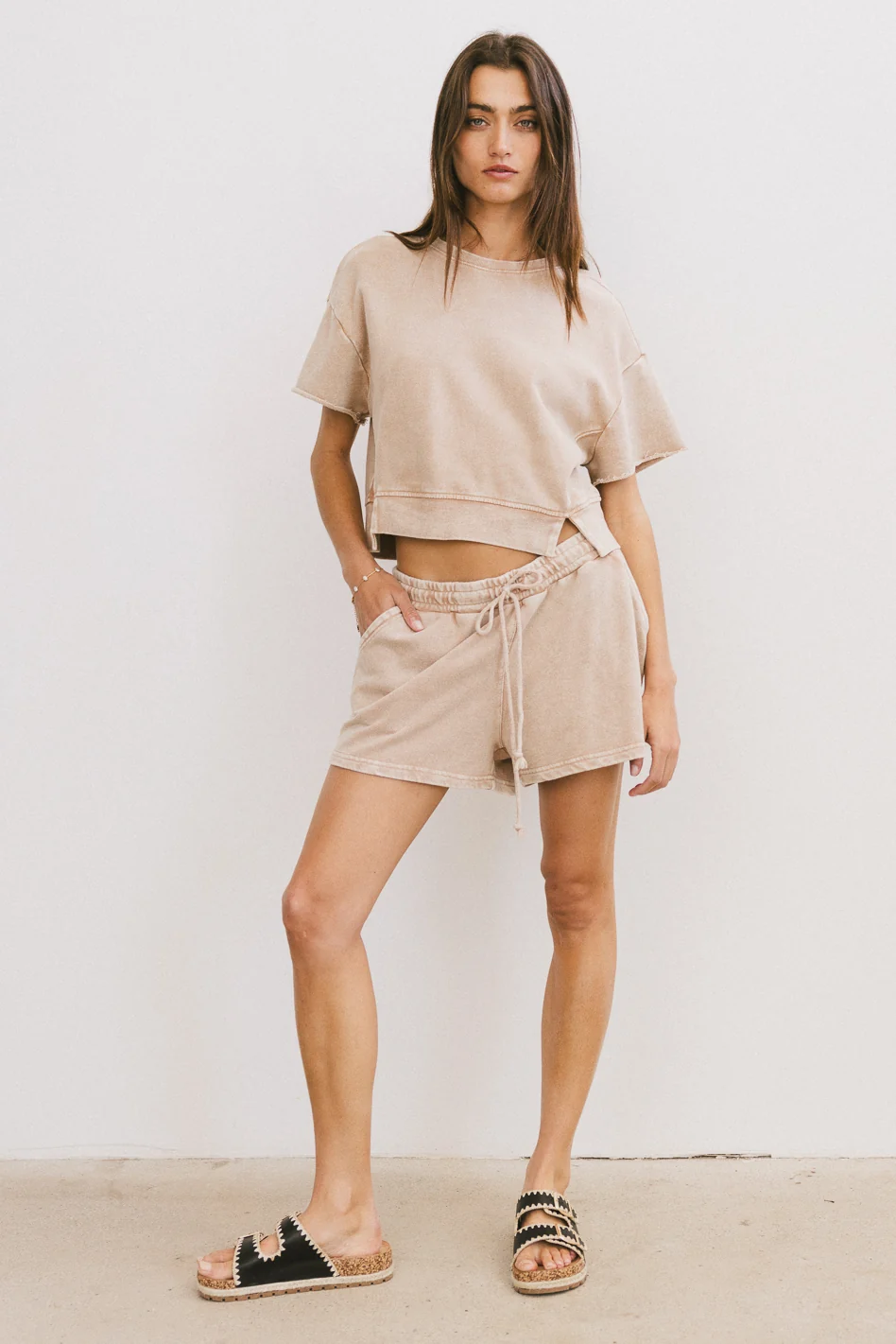 Willa Knit Top in Taupe - FINAL SALE