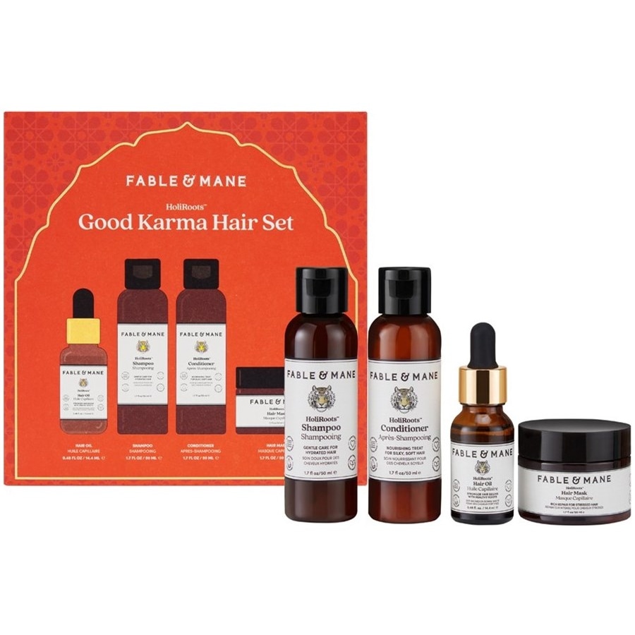 Fable & Mane HoliRoots Zestaw prezentowy Good Karma