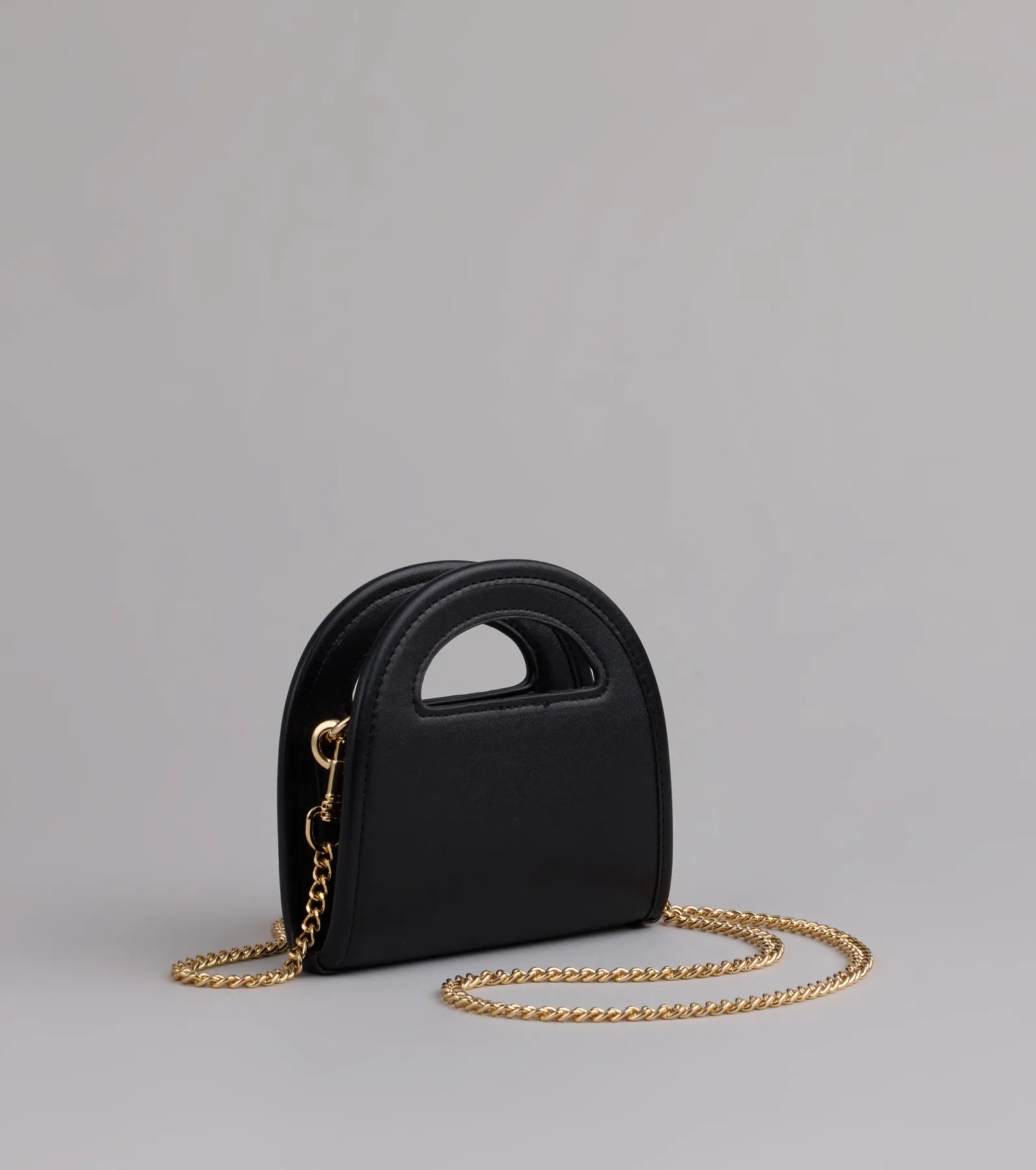 Stylish Secret Faux Leather Mini Bag