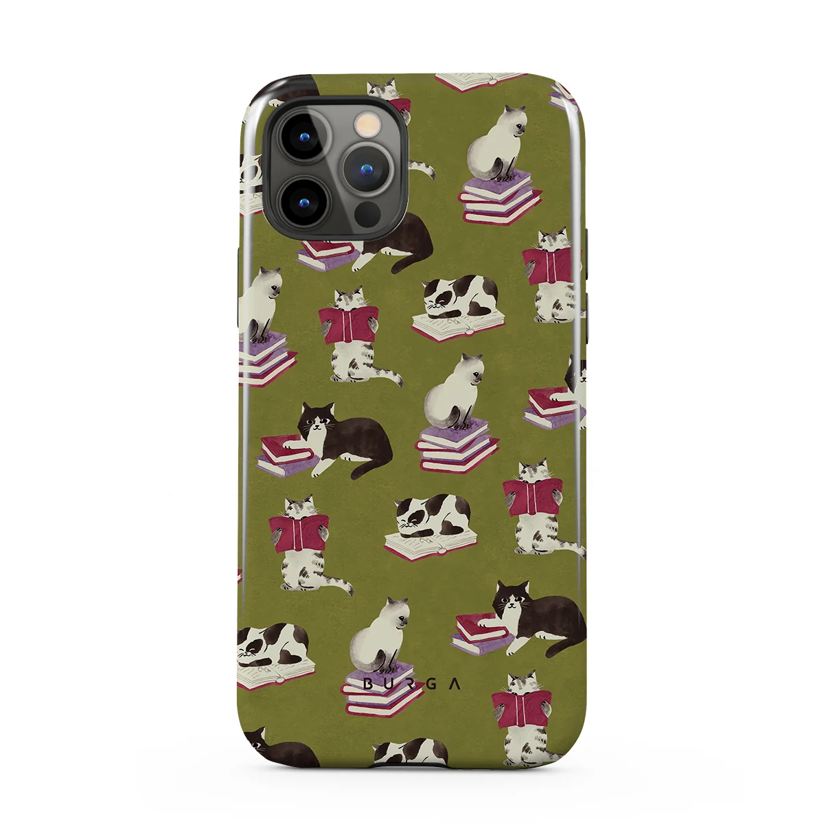 Curious Cat - iPhone 12 Pro Max ケース