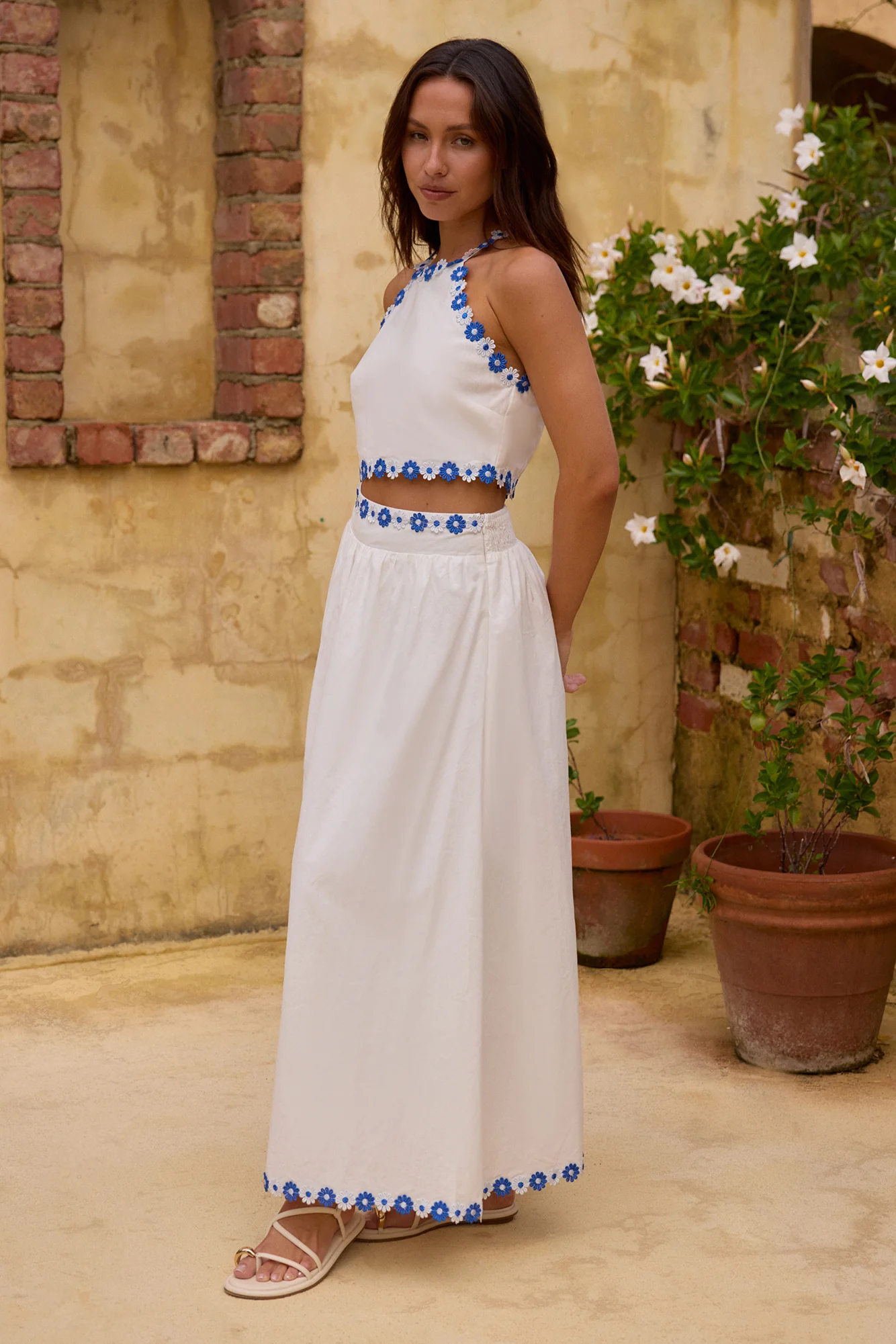 Nicola Rose Set White - luluinthesky