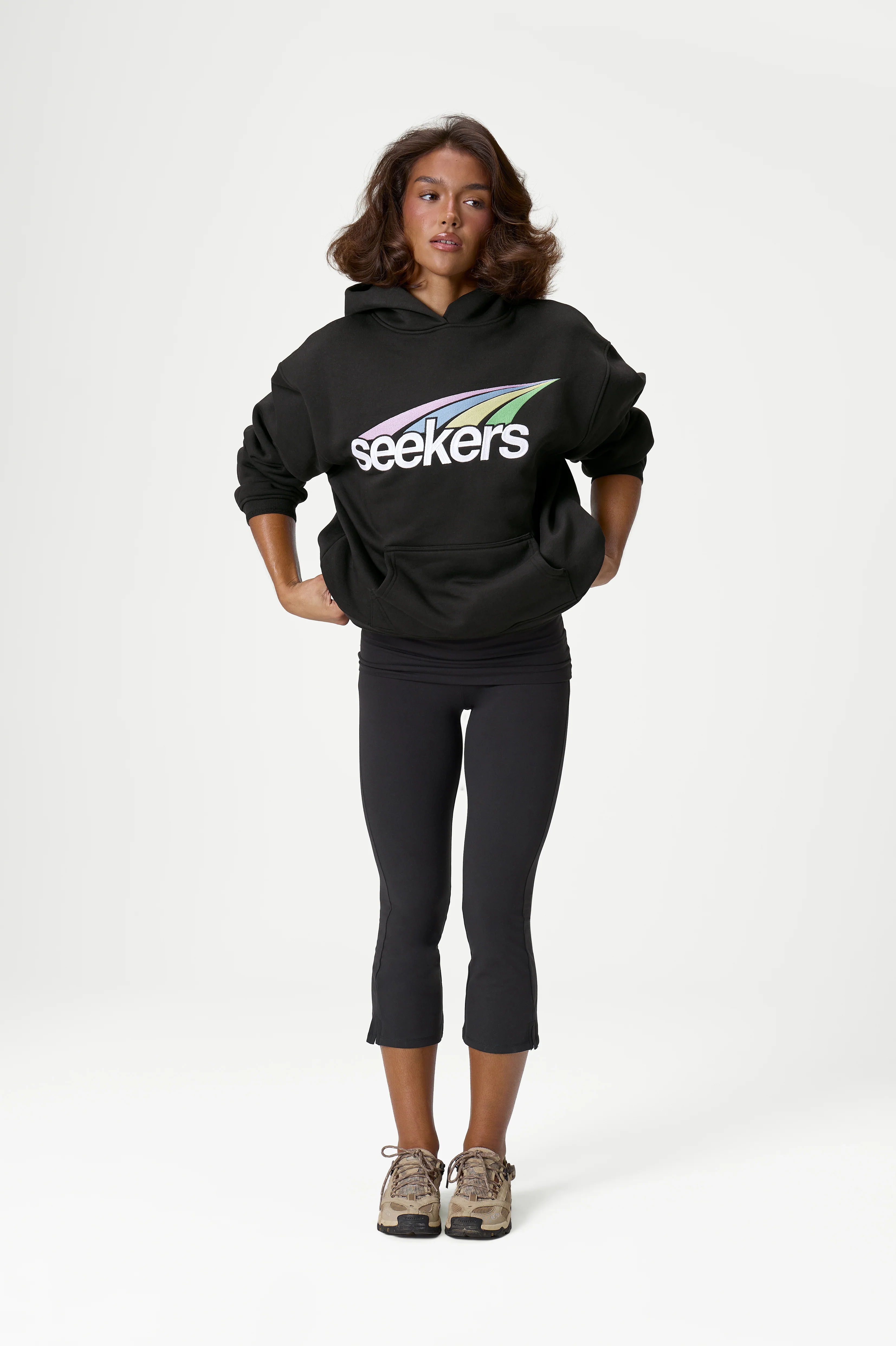 Seekers Tribeca Hoodie in Black