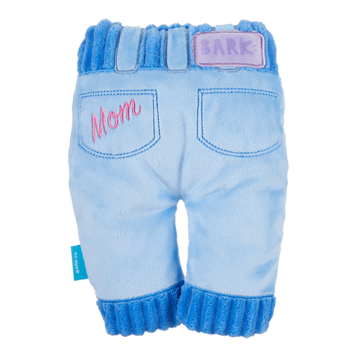 Squeaky Clean Mom Jeans Plush Tug Dog Toy