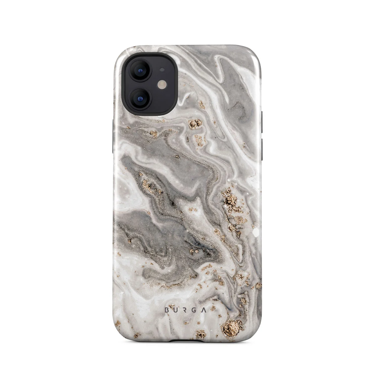 Snowstorm - Grey Marble iPhone 12 Mini ケース
