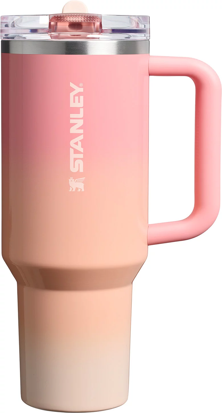Stanley 40 oz. Quencher ProTour Flip Straw Tumbler - PINK MESA SUNSET