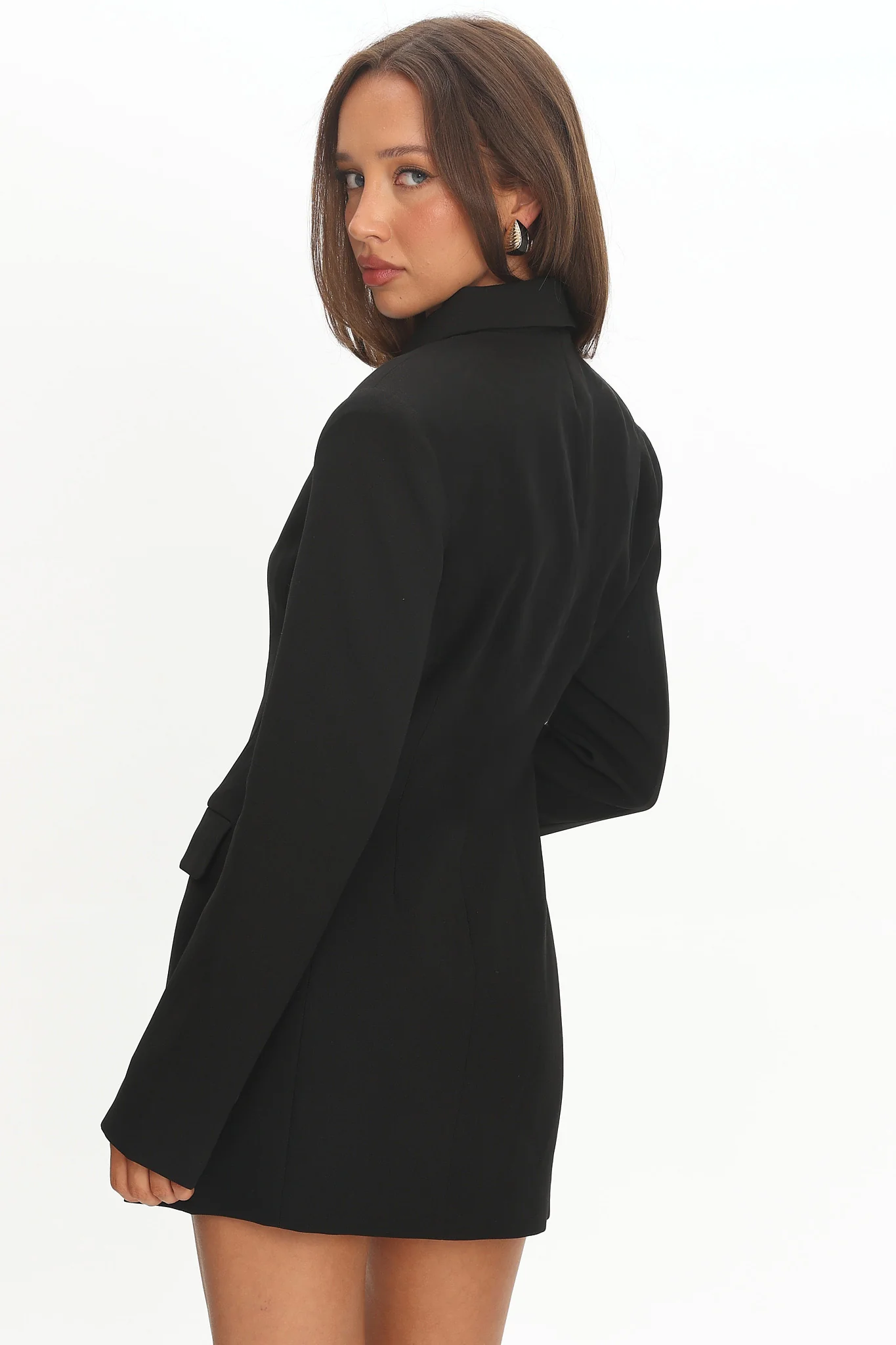 LIONESS Cheri Mini Dress Ink - luluinthesky