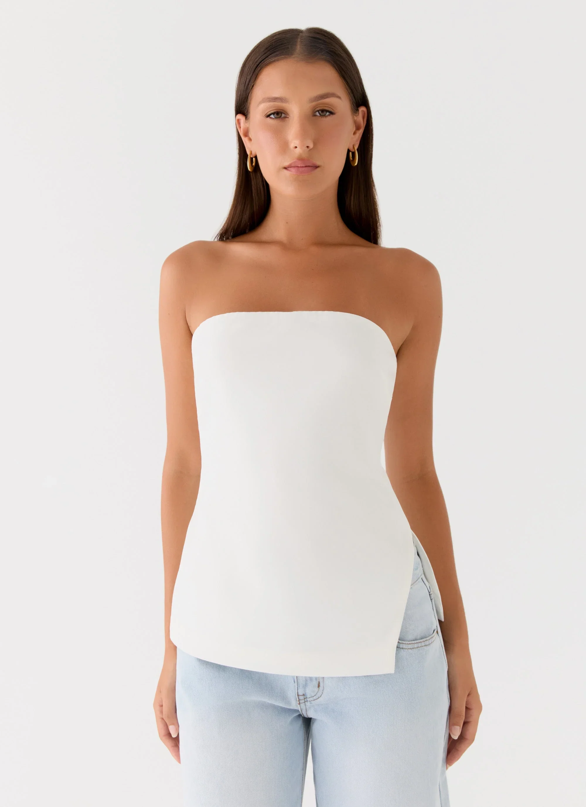 Midnight Glance Top - White