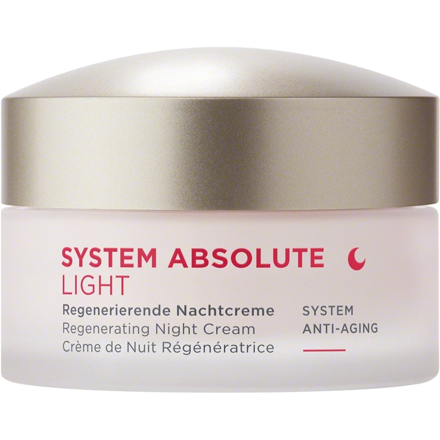 ANNEMARIE BÖRLIND SYSTEM ABSOLUTE Regenerujący krem na noc Light