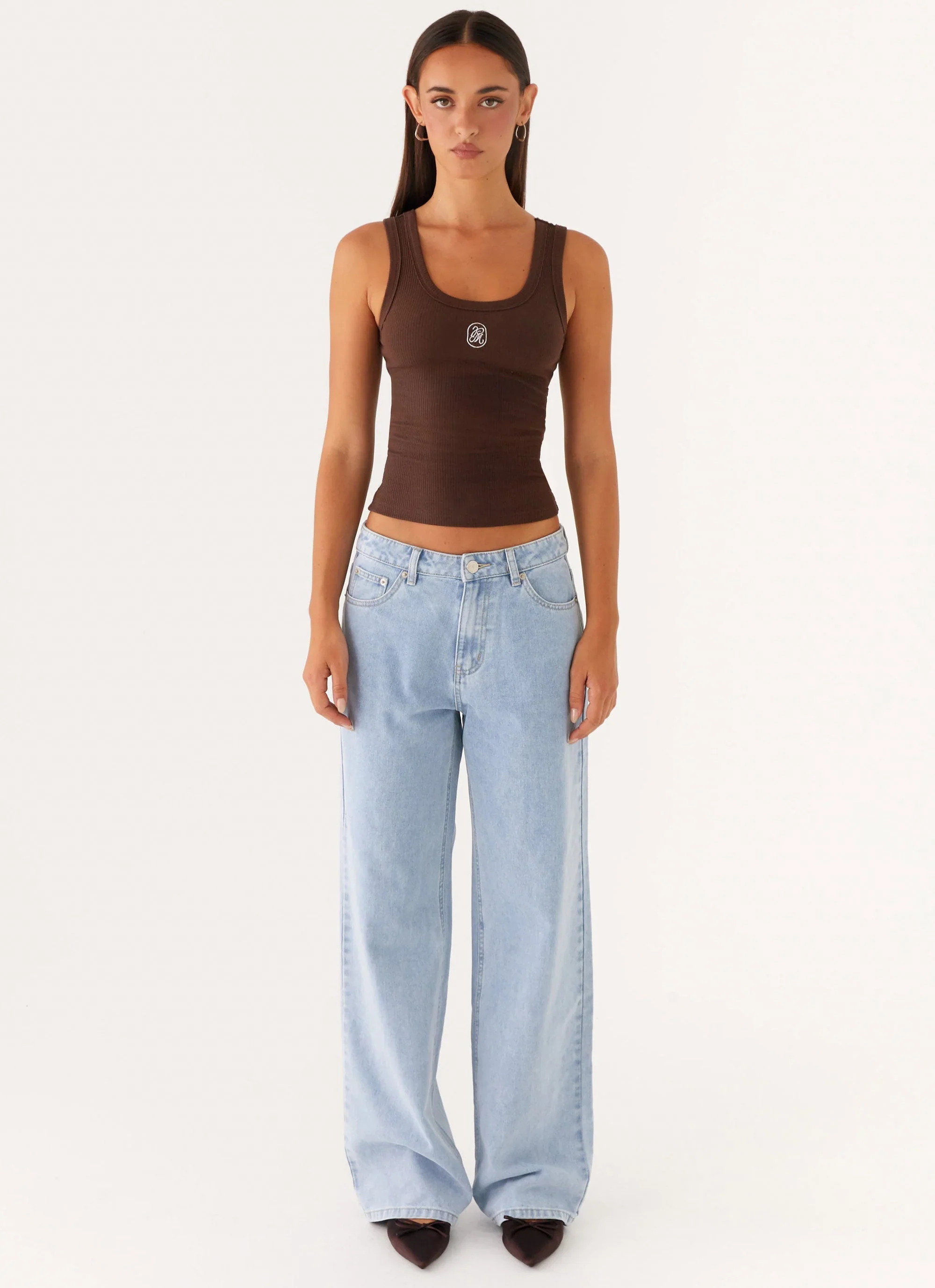 Signature Tank Top - Chocolate