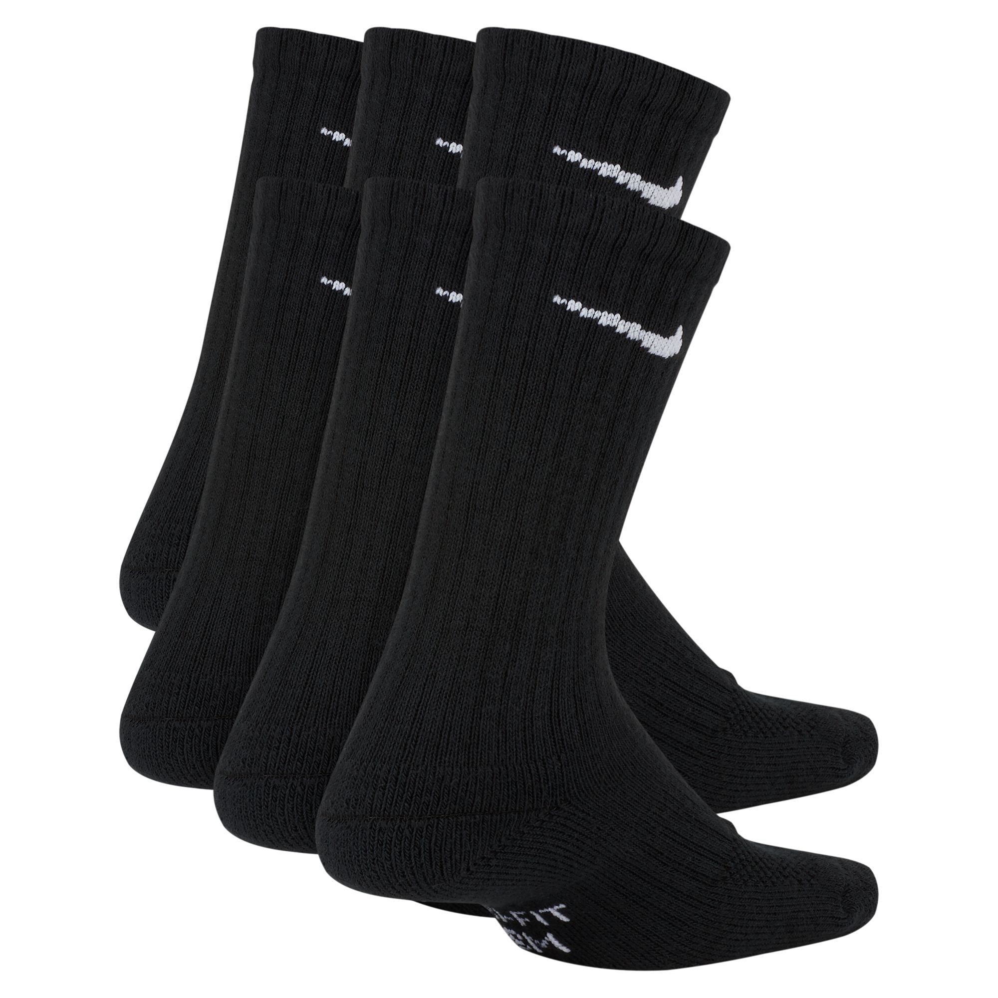 NIKE Everyday Junior Casual Socks Black SX6910-010