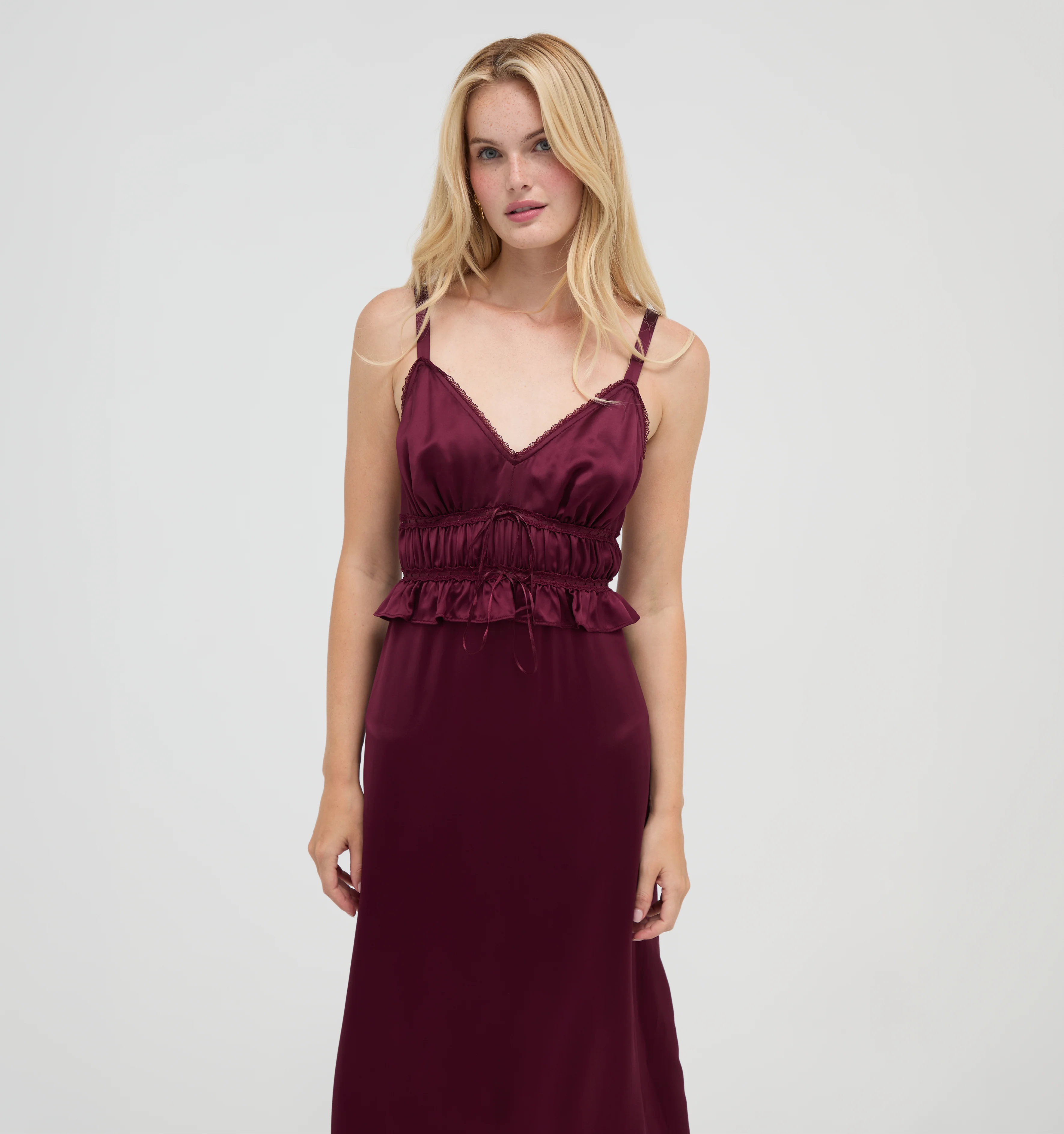 The Bonnie Dress -  Mulberry