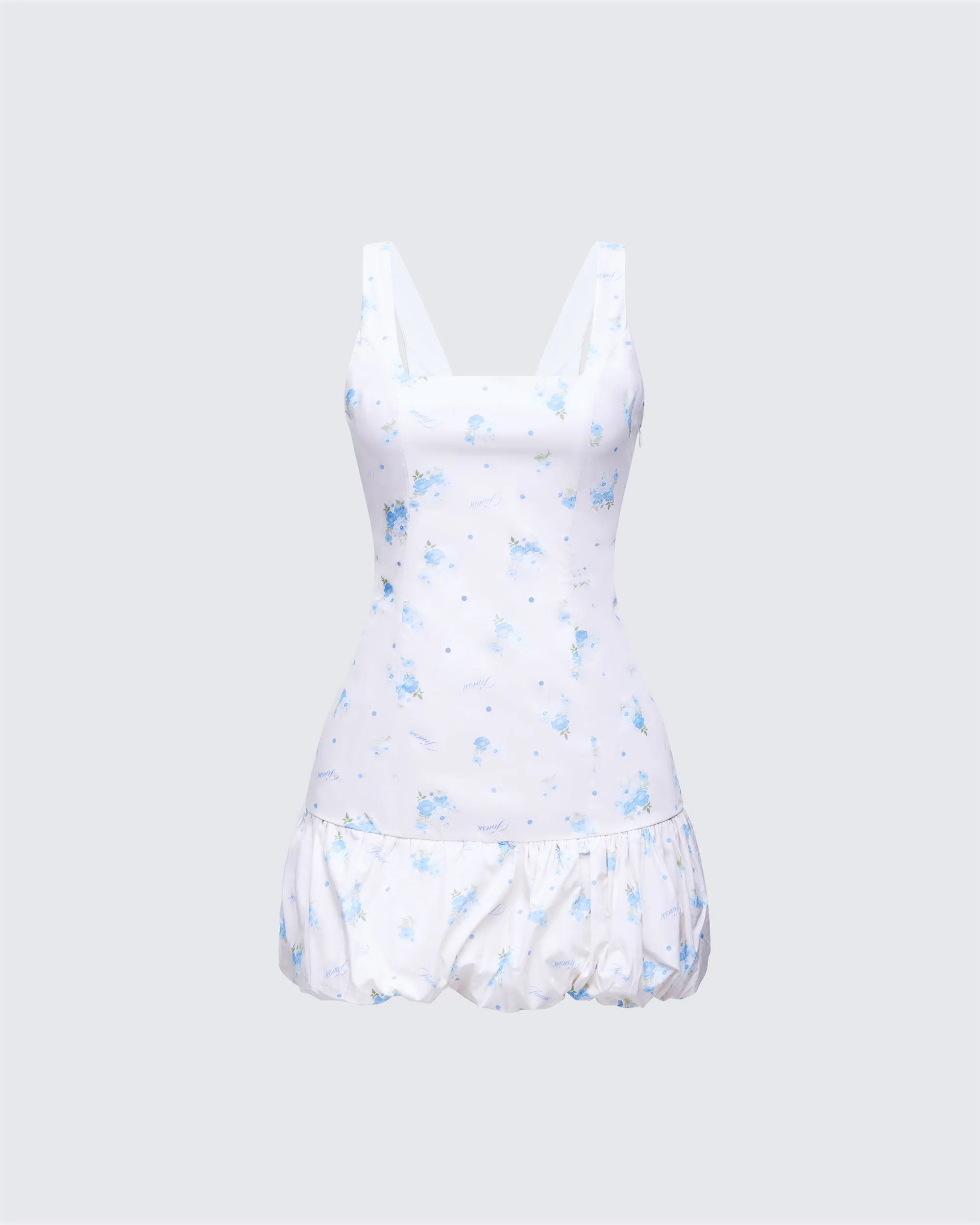Rhoda Floral Print Mini Dress
