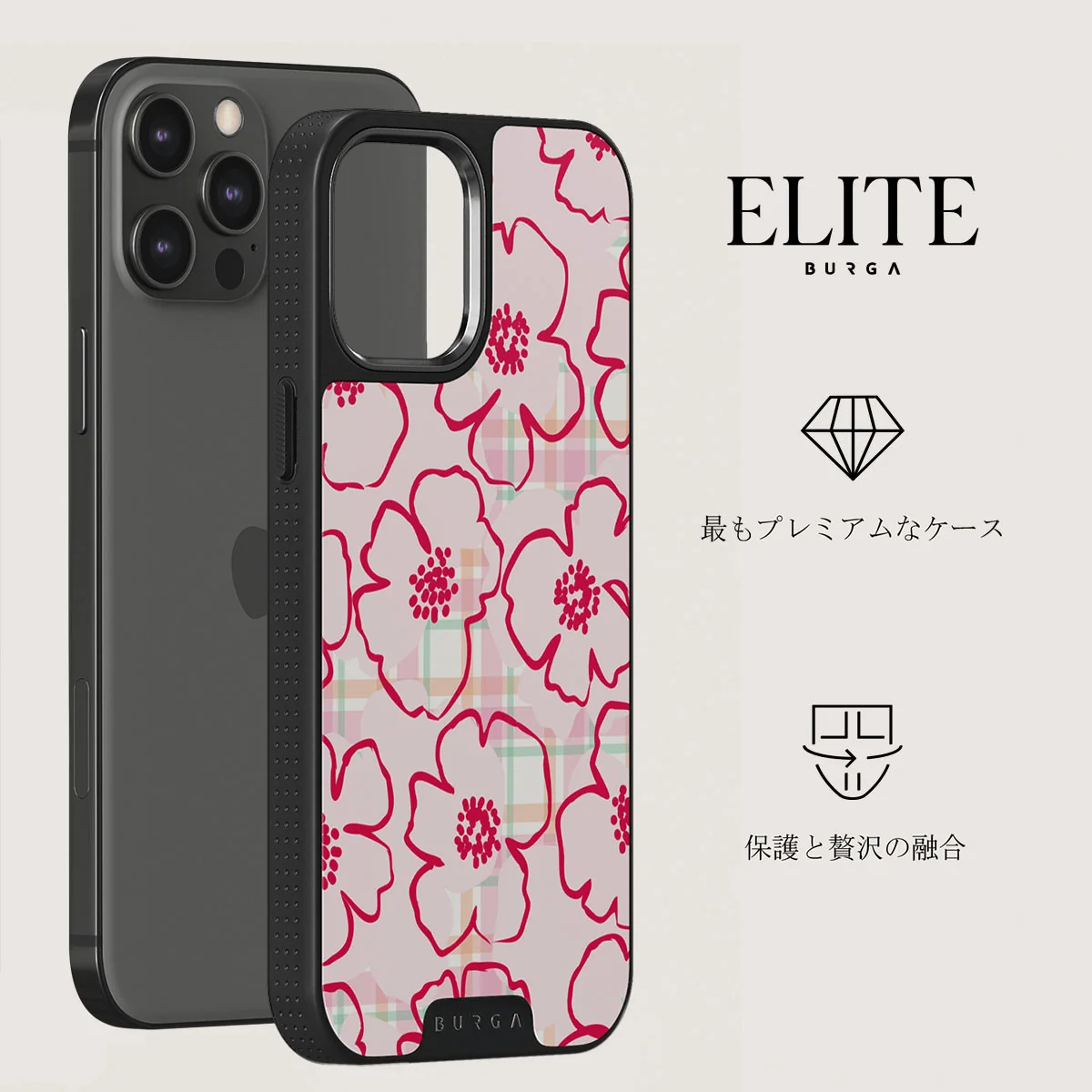 Flower Girl - iPhone 12 Pro ケース
