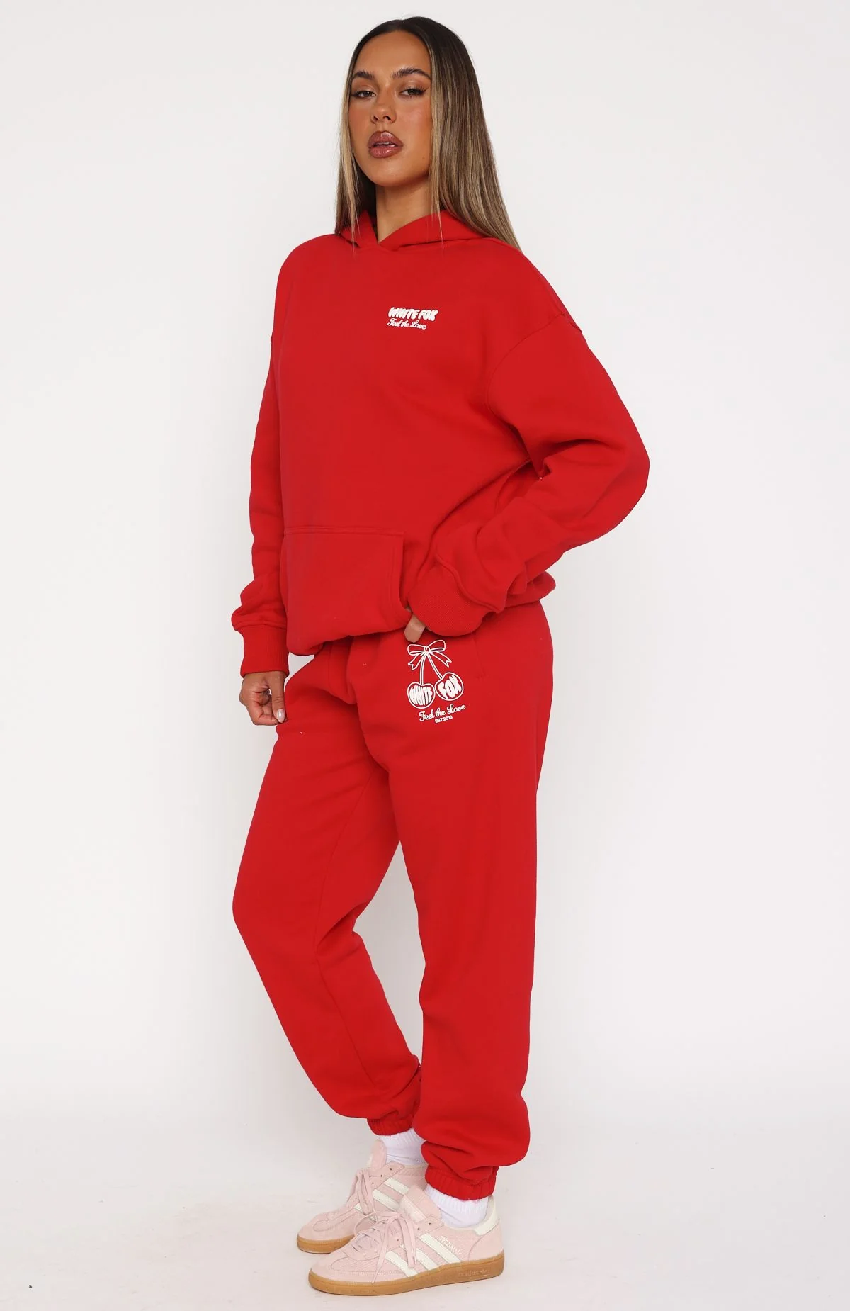 Love Of My Life Sweatpants Red