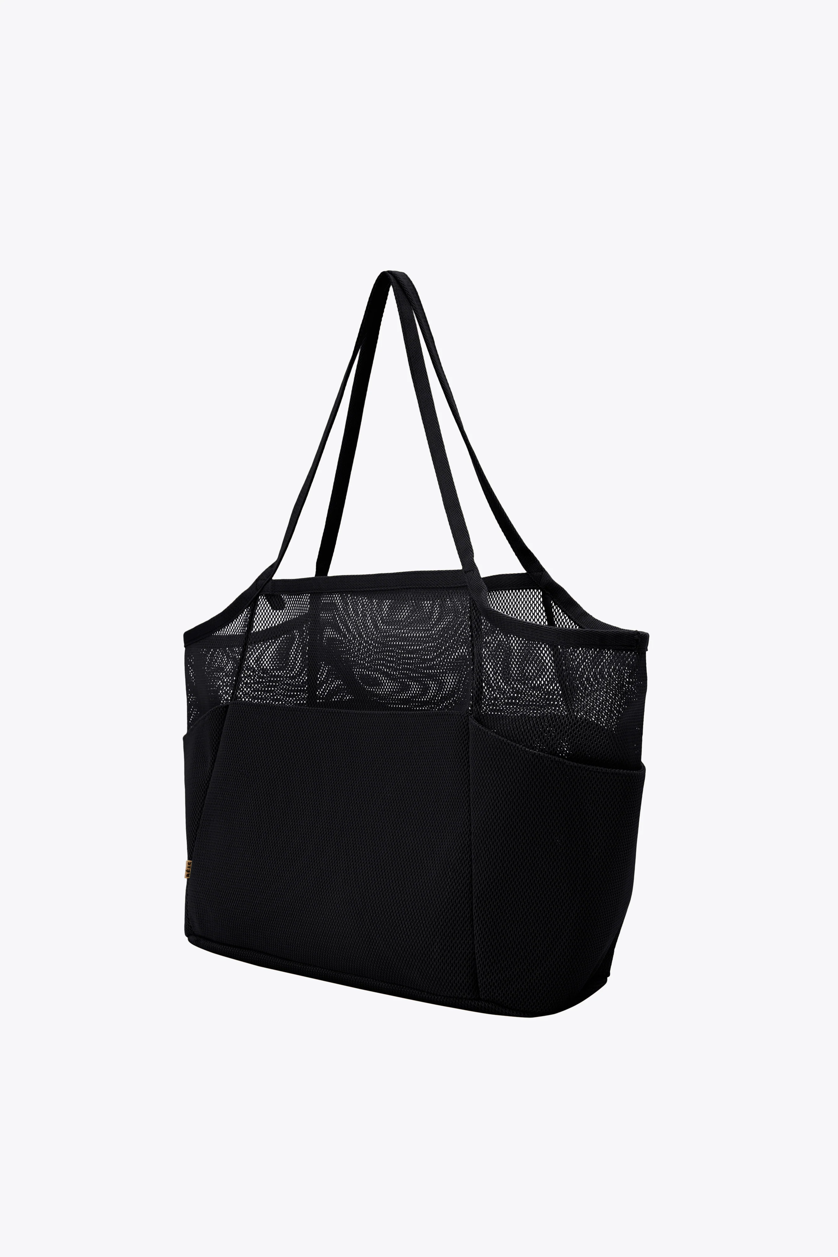 BEIS 'The Mesh Beach Tote in Black