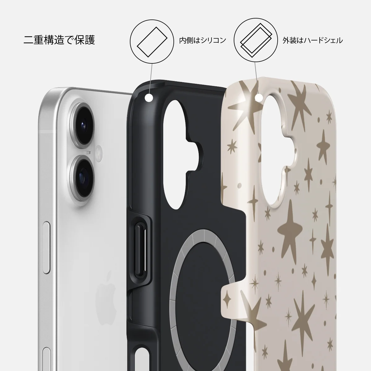 12 O'clock - iPhone 17 ケース