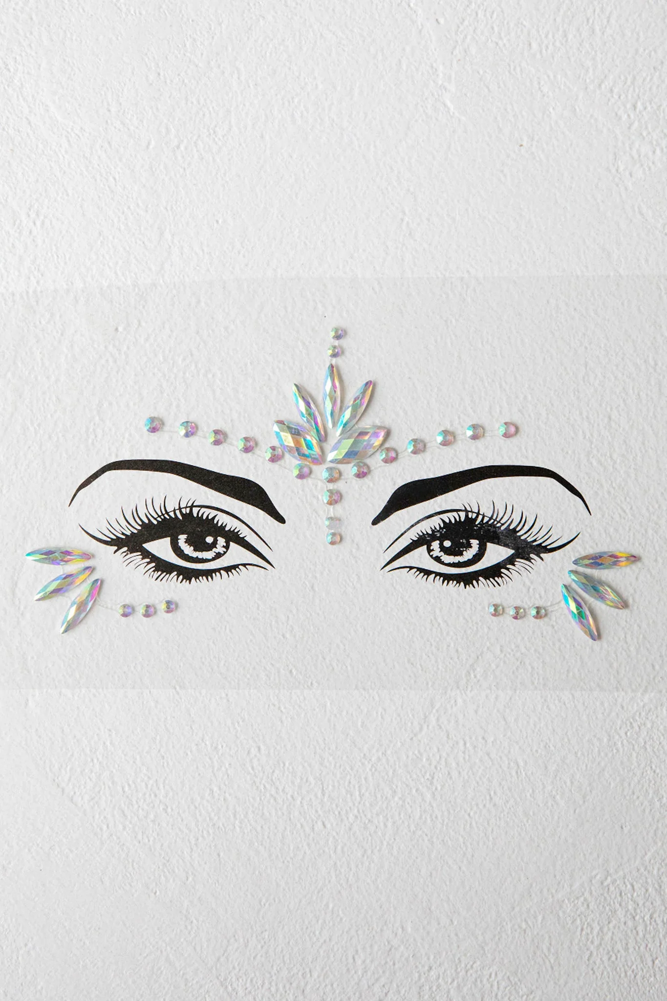 Electric Nights Face Jewels Multi G
